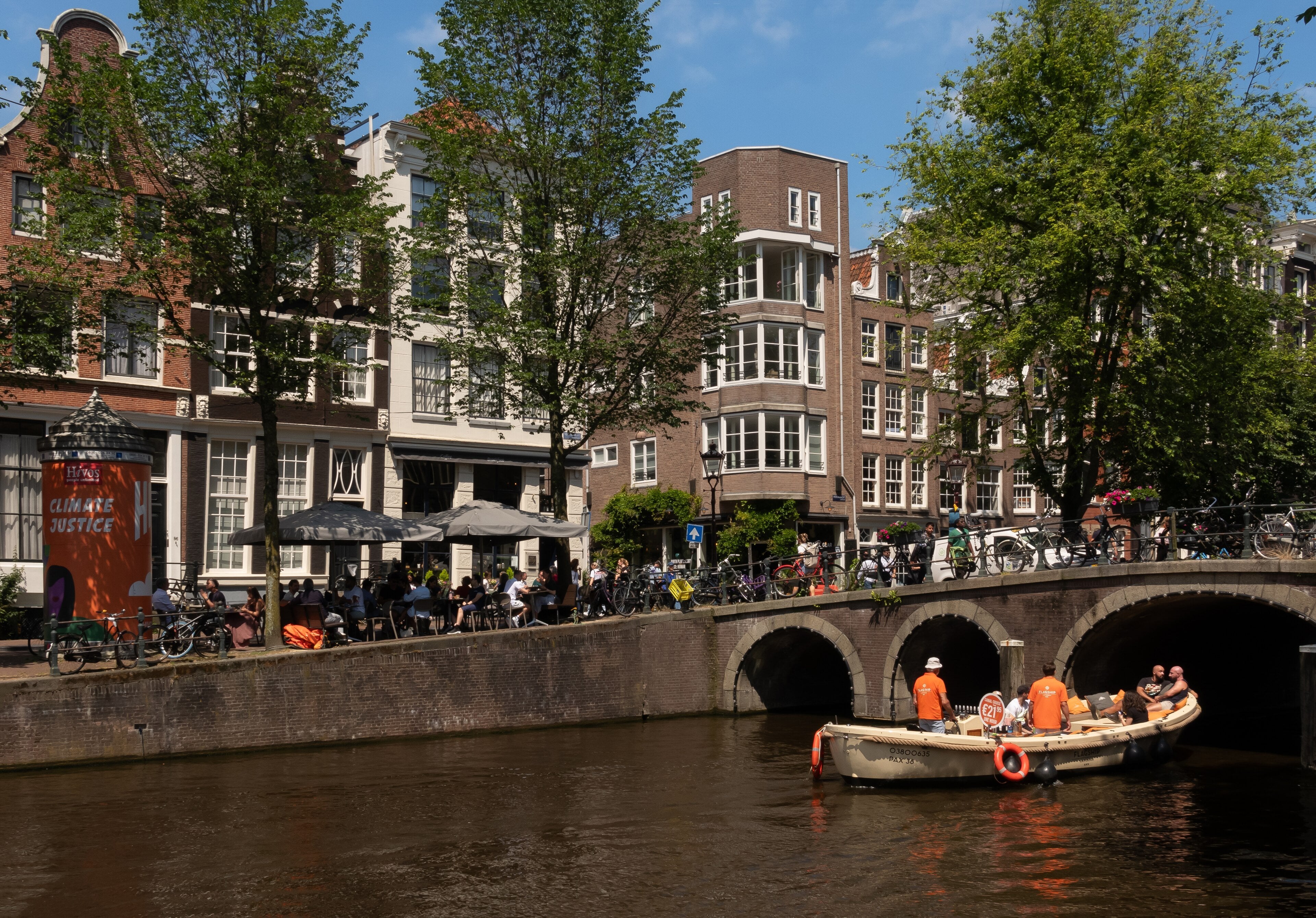 Canal houses on the Herengracht