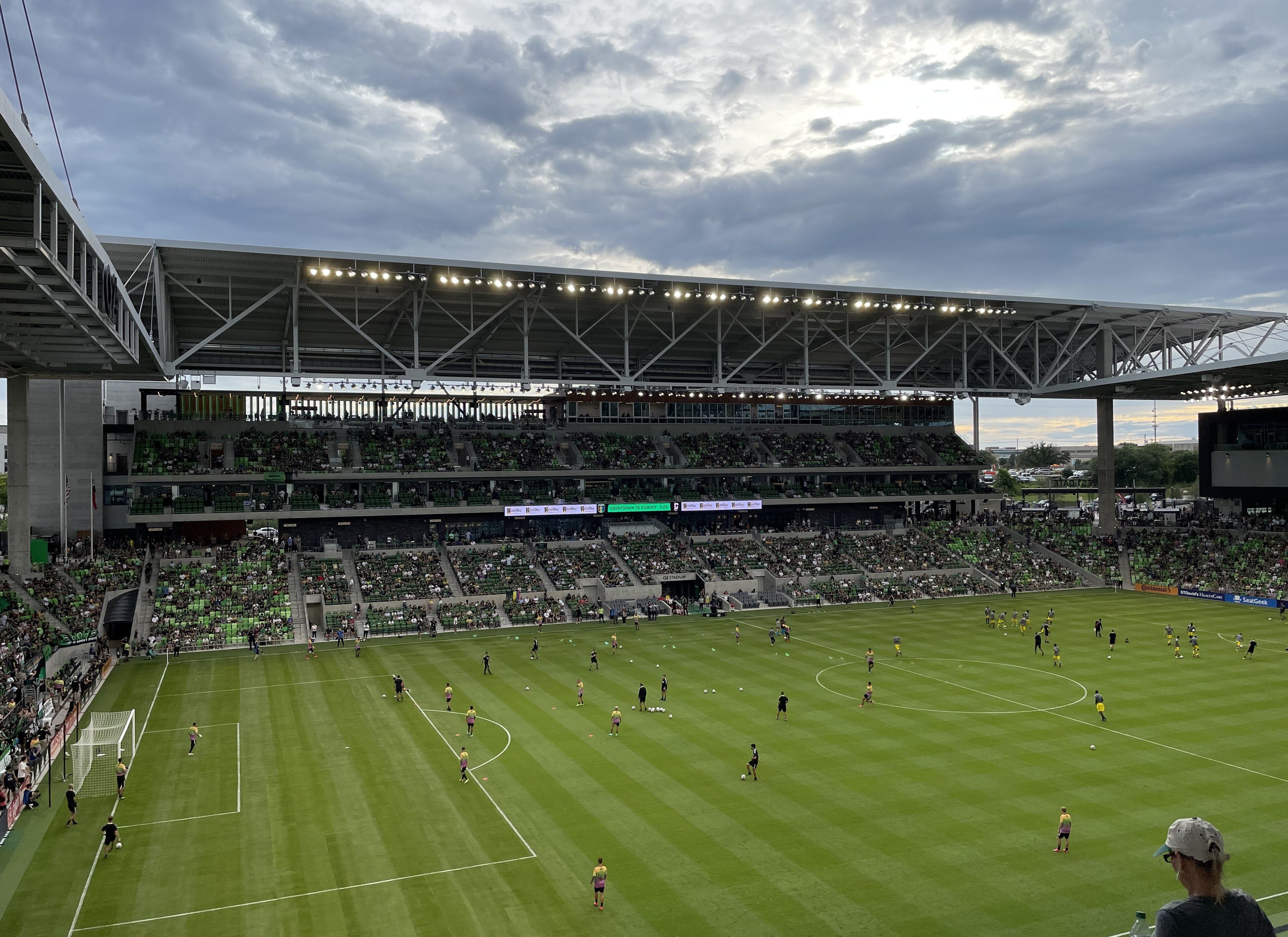 Q2 Stadium during an Austin FC match