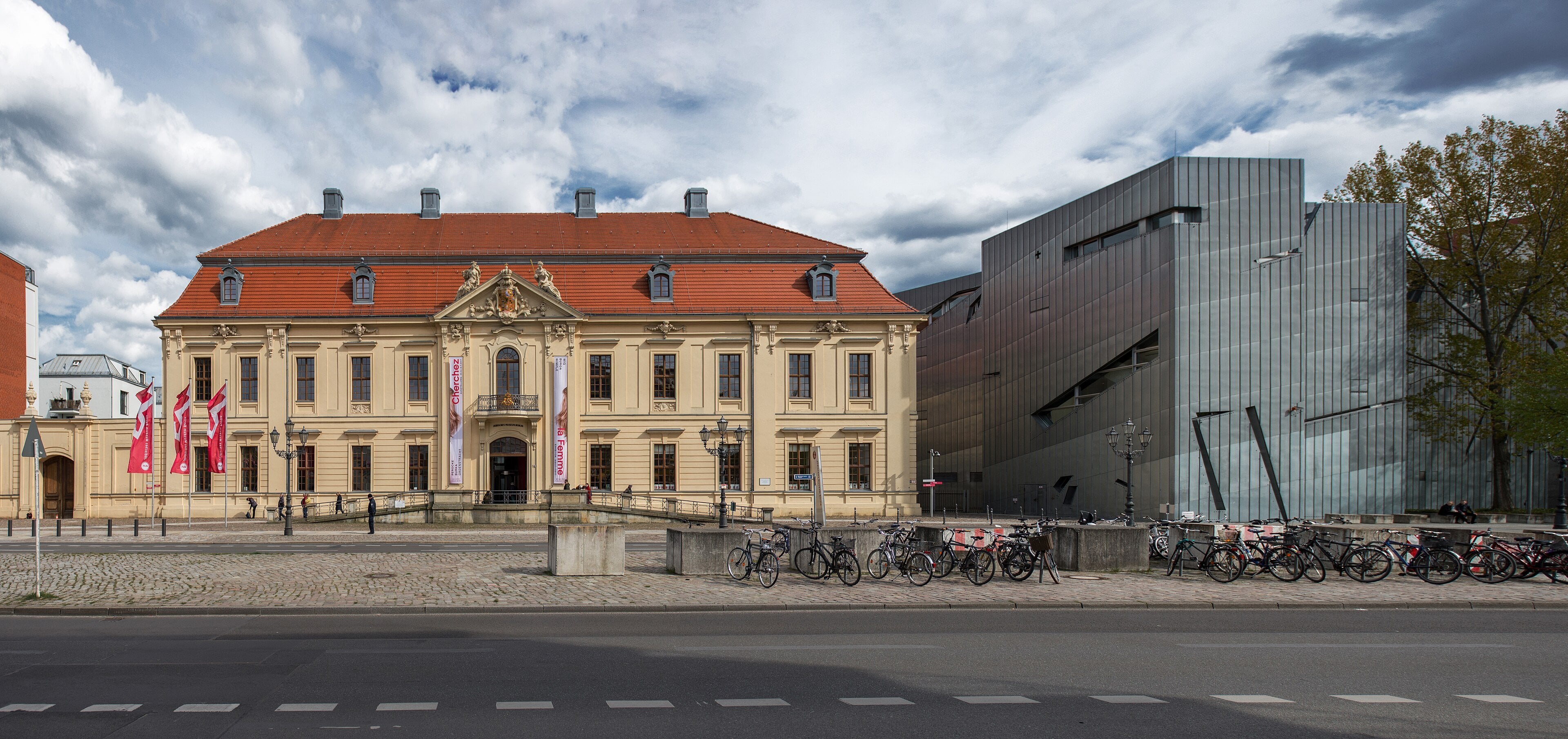 Jewish Museum Berlin and the Libeskind building