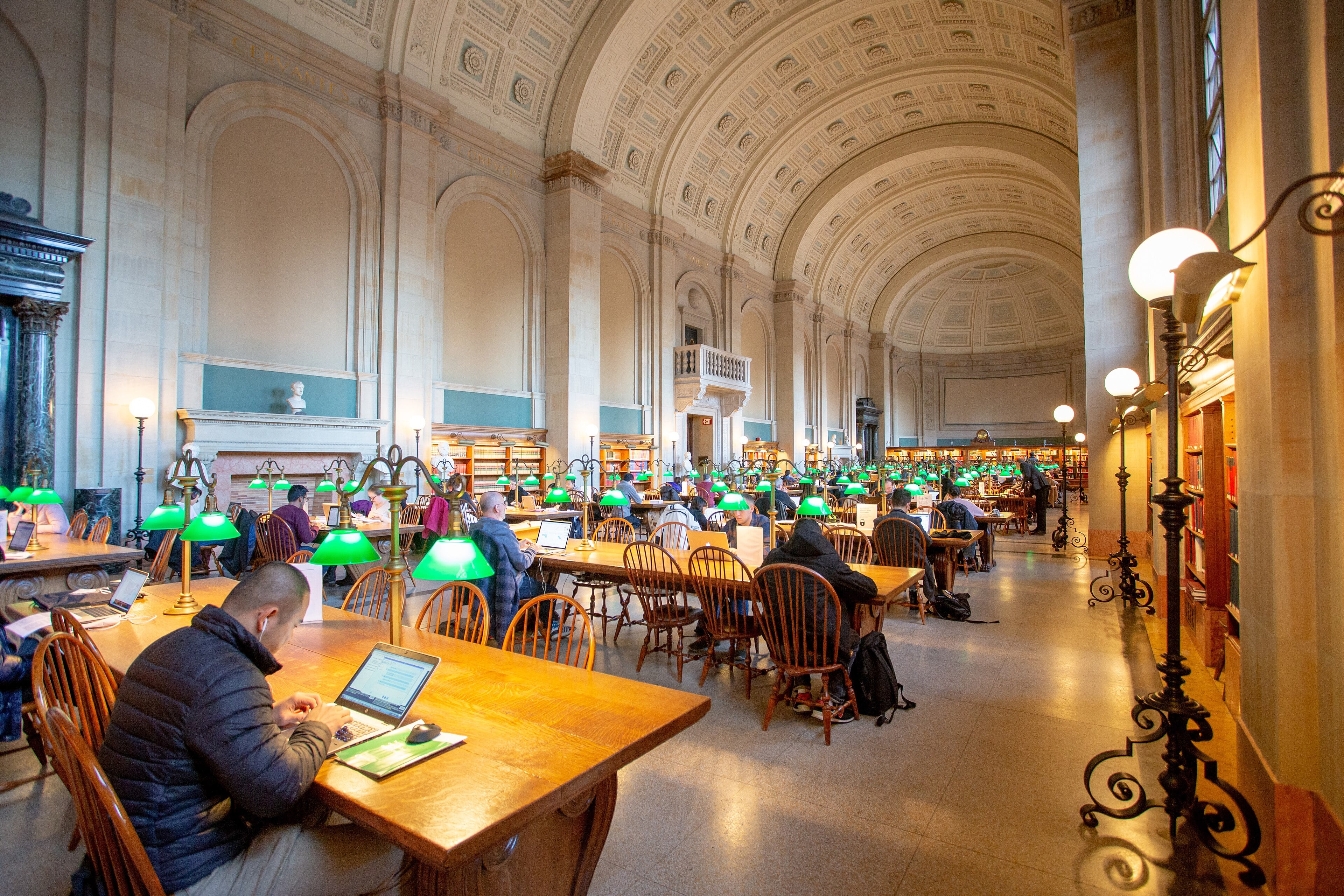Boston Public Library Bates Hall