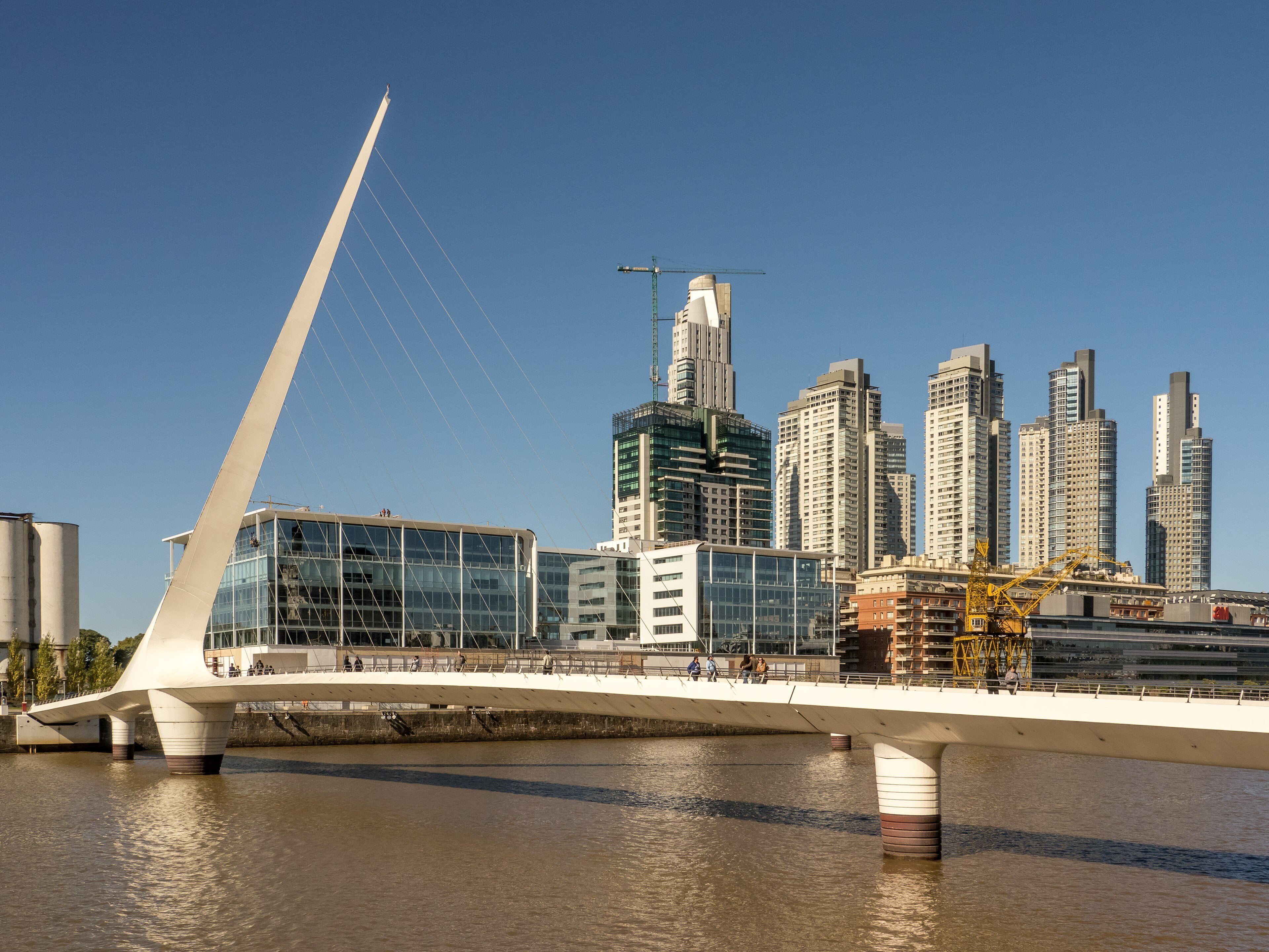 Puente de la Mujer in Puerto Madero
