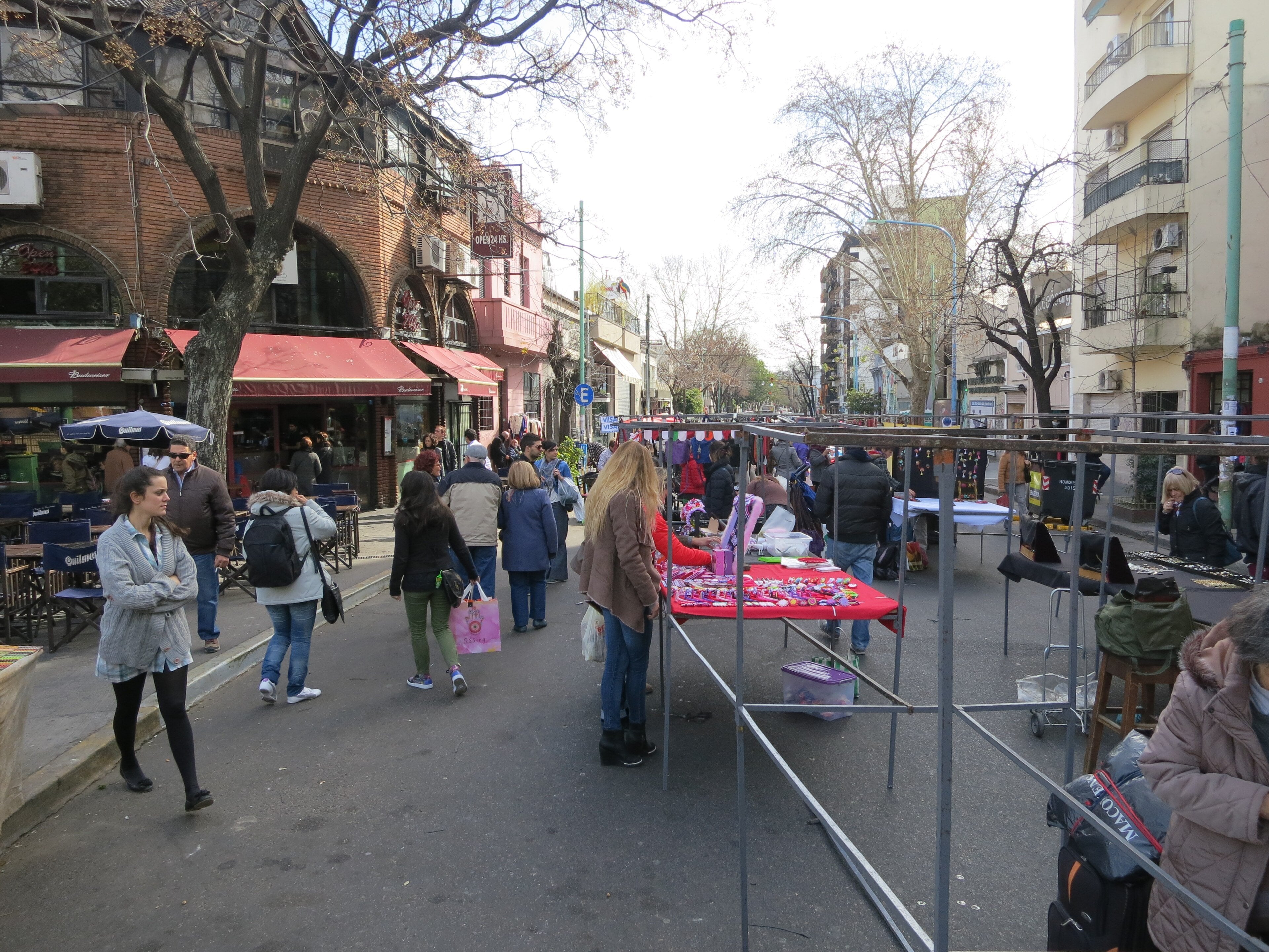 Plaza Serrano in Palermo Soho
