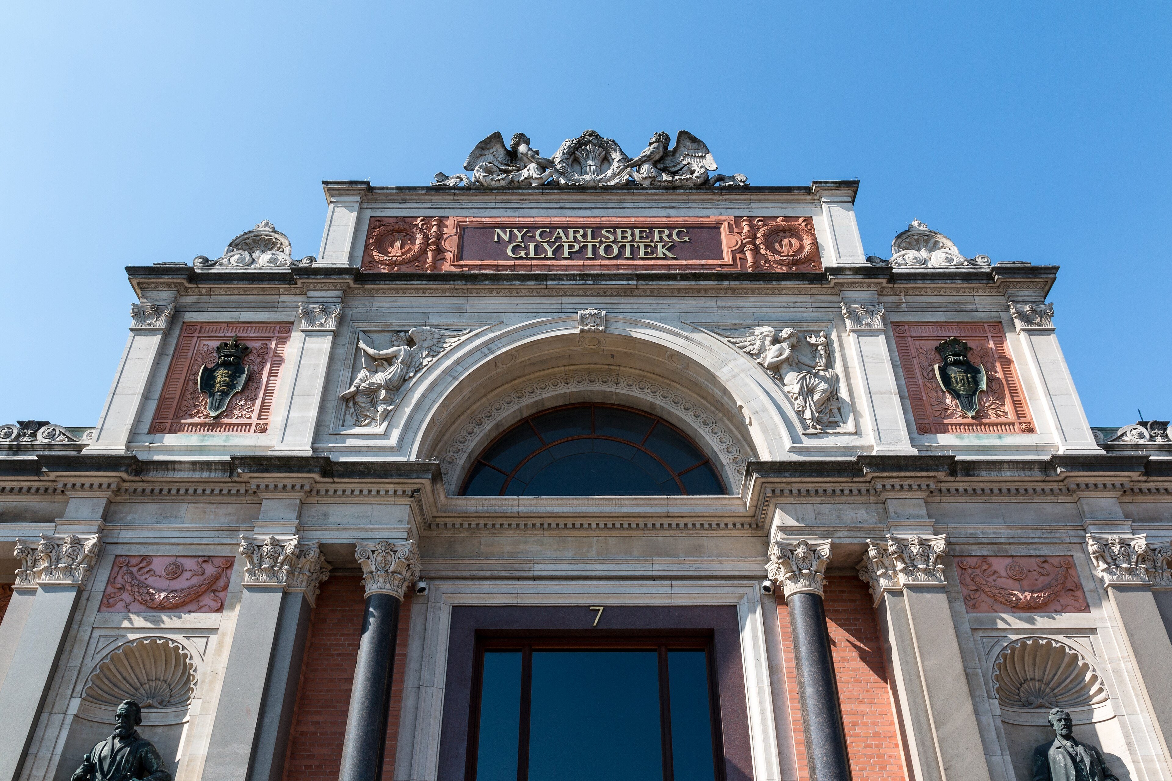 Entrance of Ny Carlsberg Glyptotek