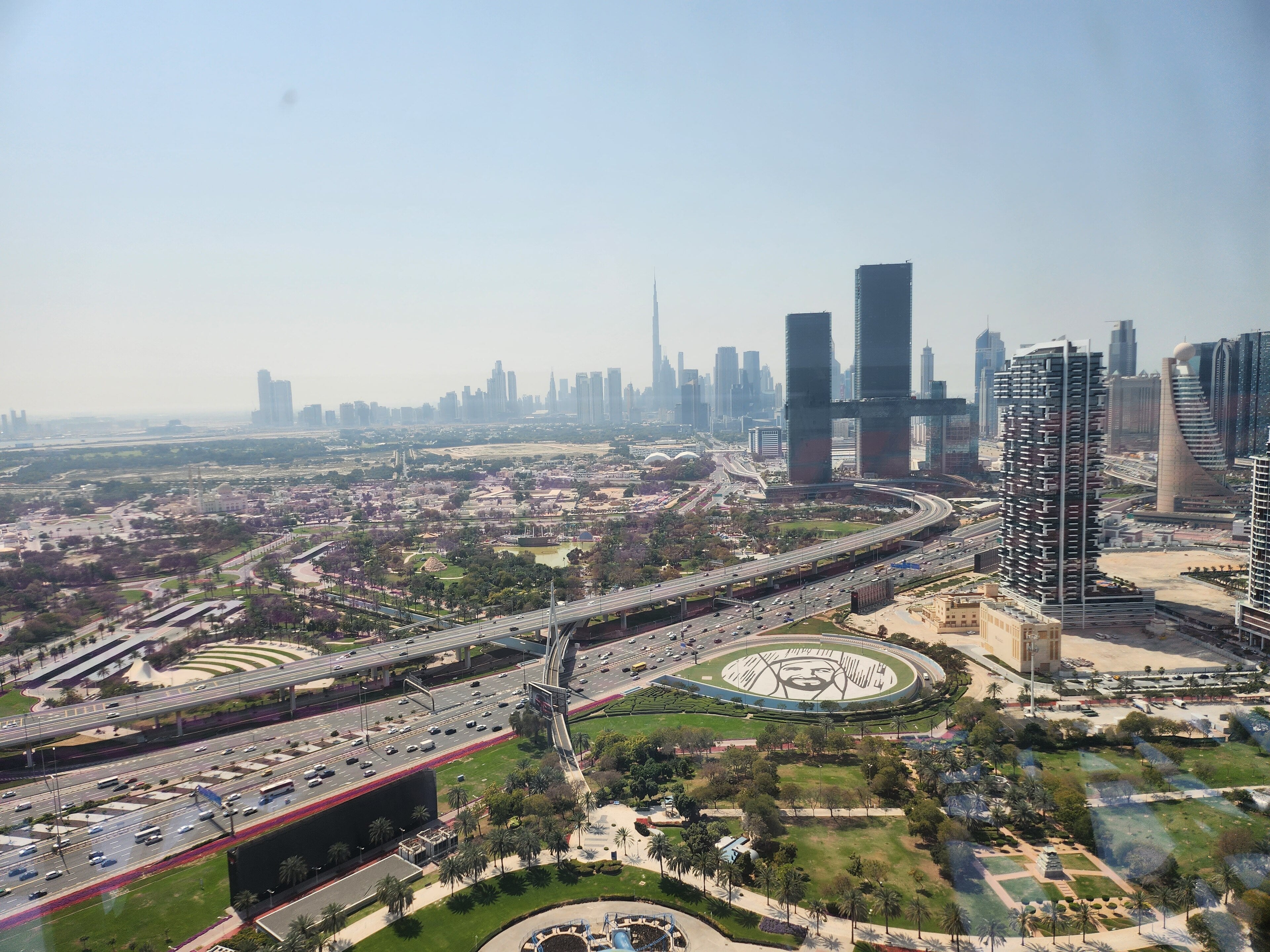 View from the Dubai Frame