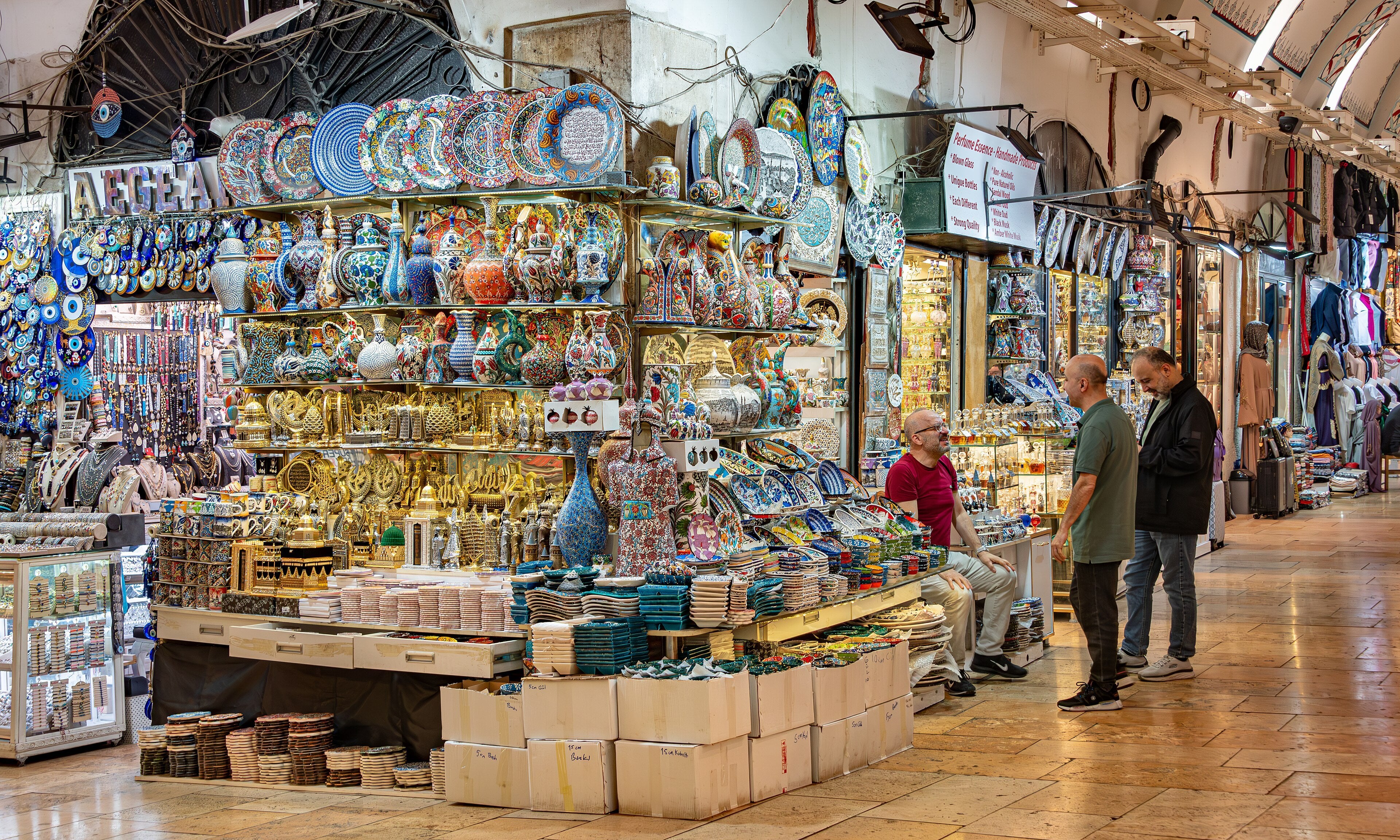 Inside the Grand Bazaar