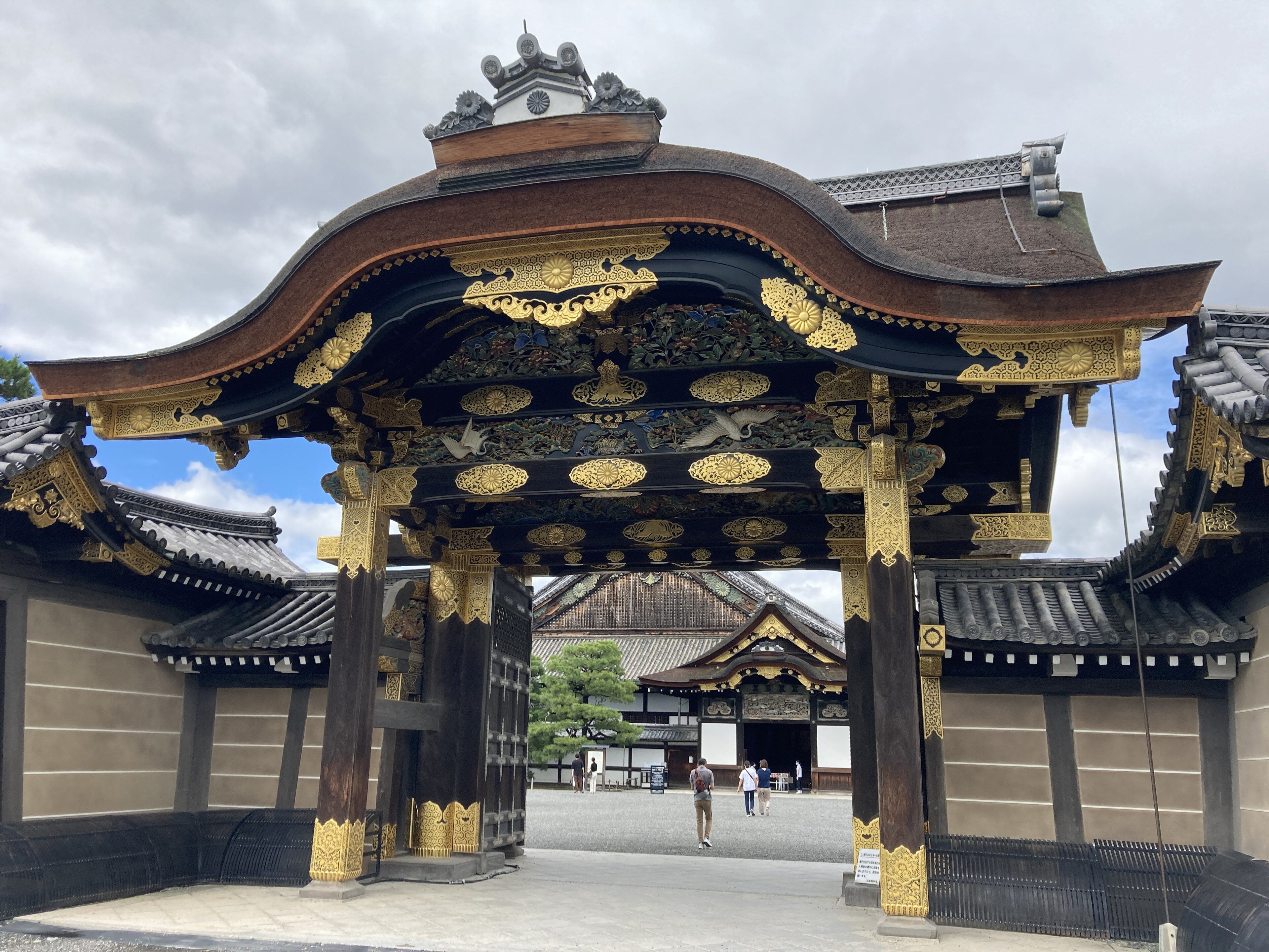 The Kara-mon gate of Nijō Castle
