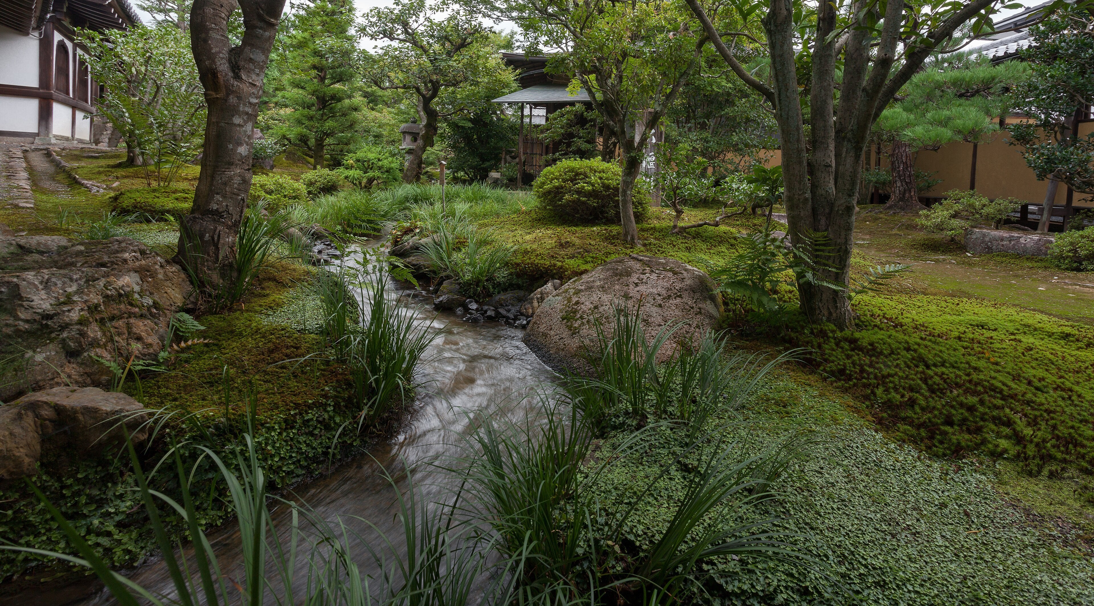 The garden of Tenryū-ji