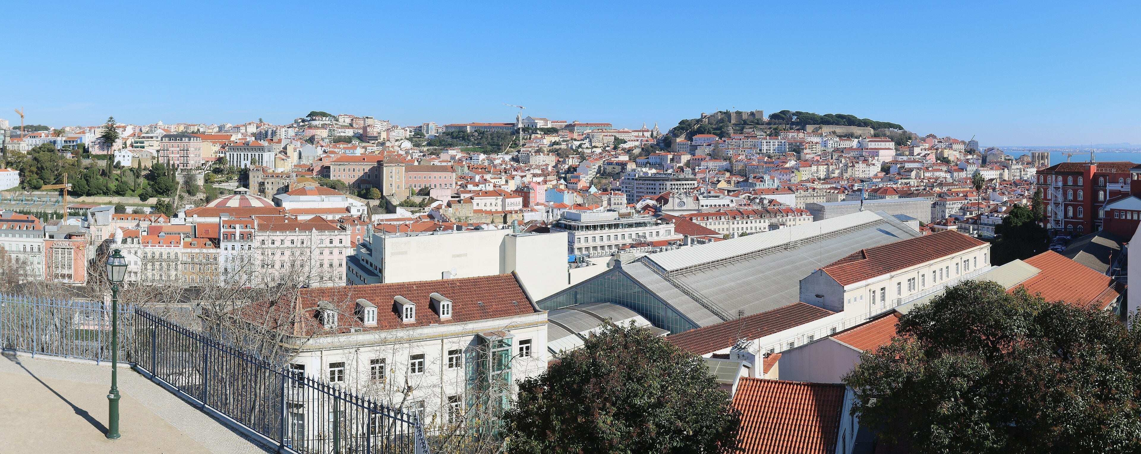 The São Pedro de Alcântara viewpoint