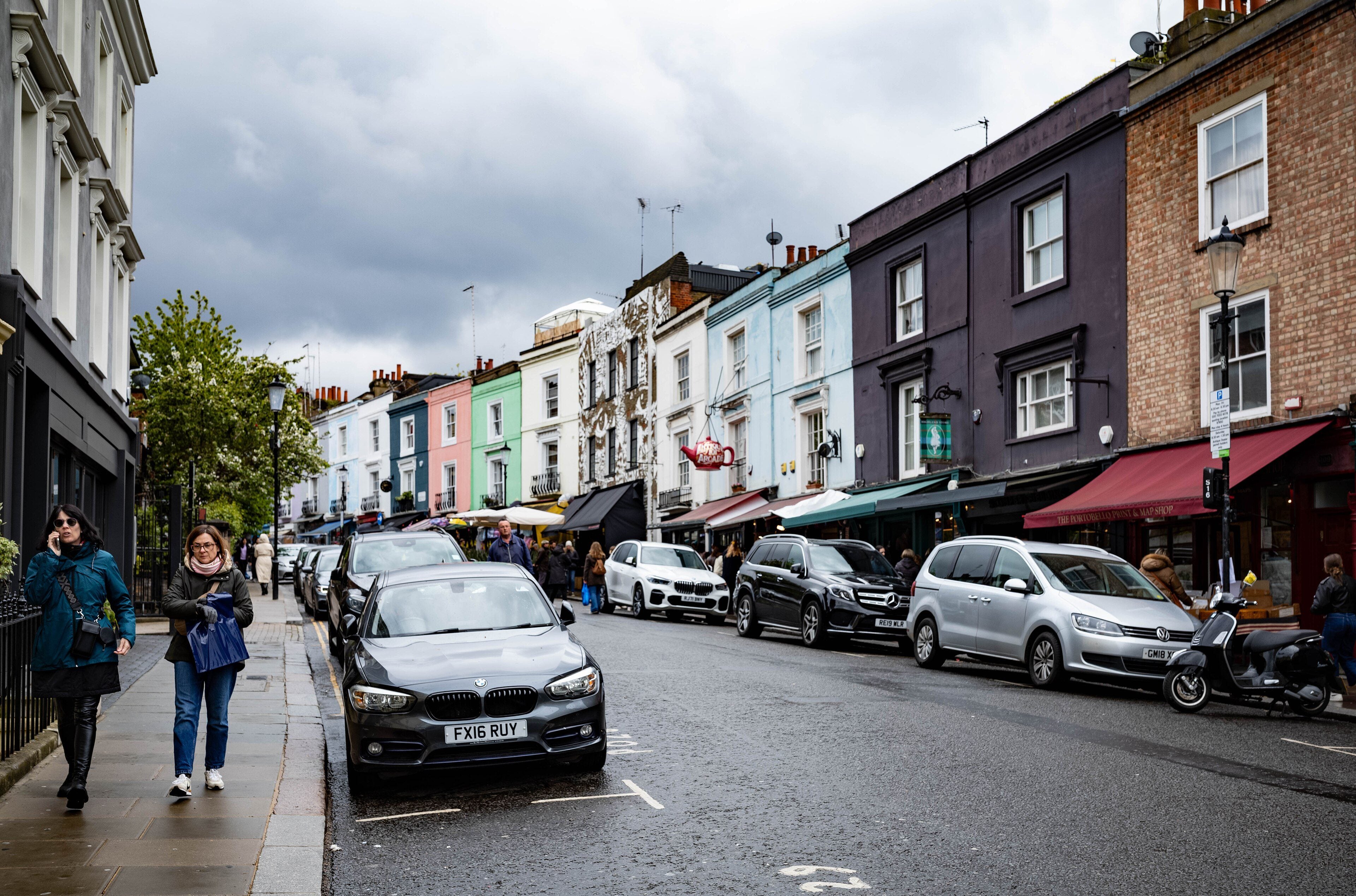 Portobello Road in Notting Hill