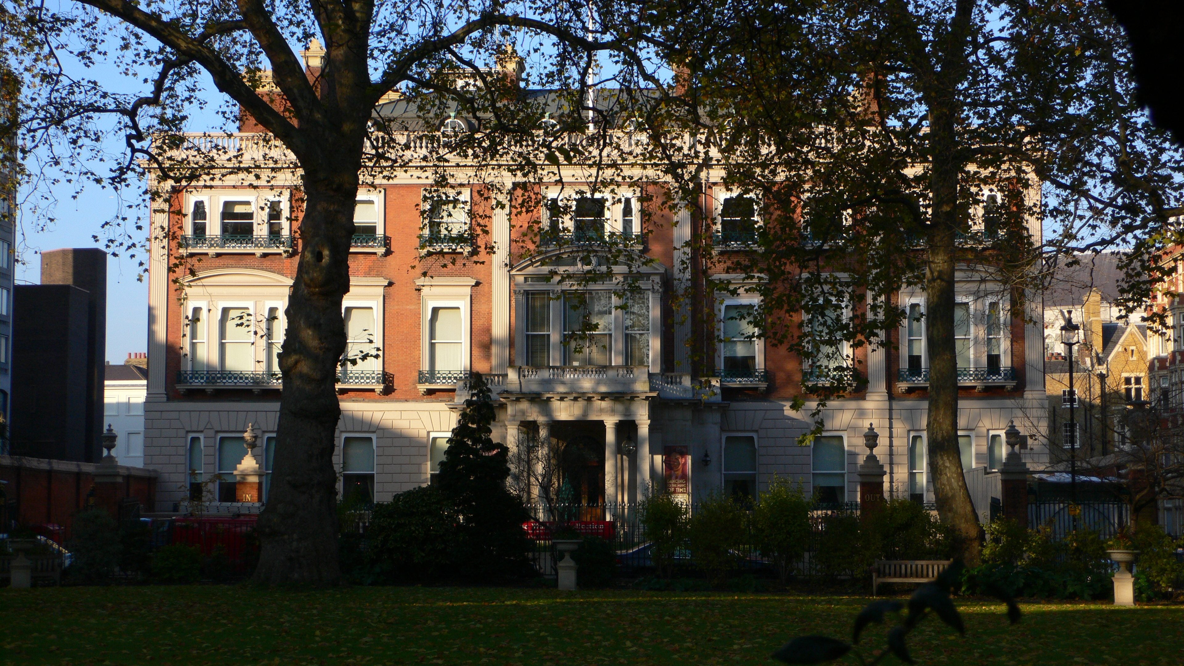 The Wallace Collection across Manchester Square
