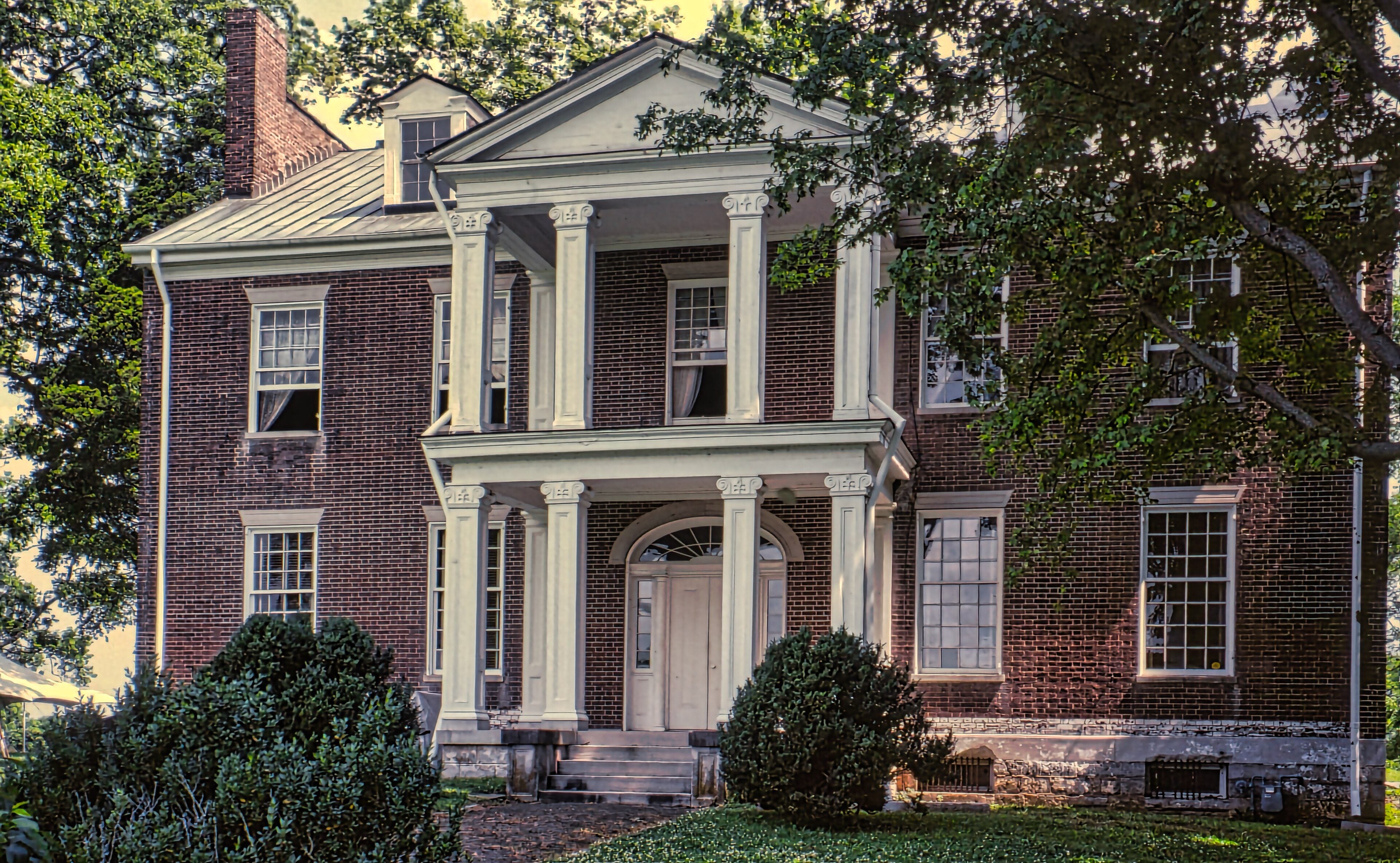 The Carnton house in Franklin, Tennessee