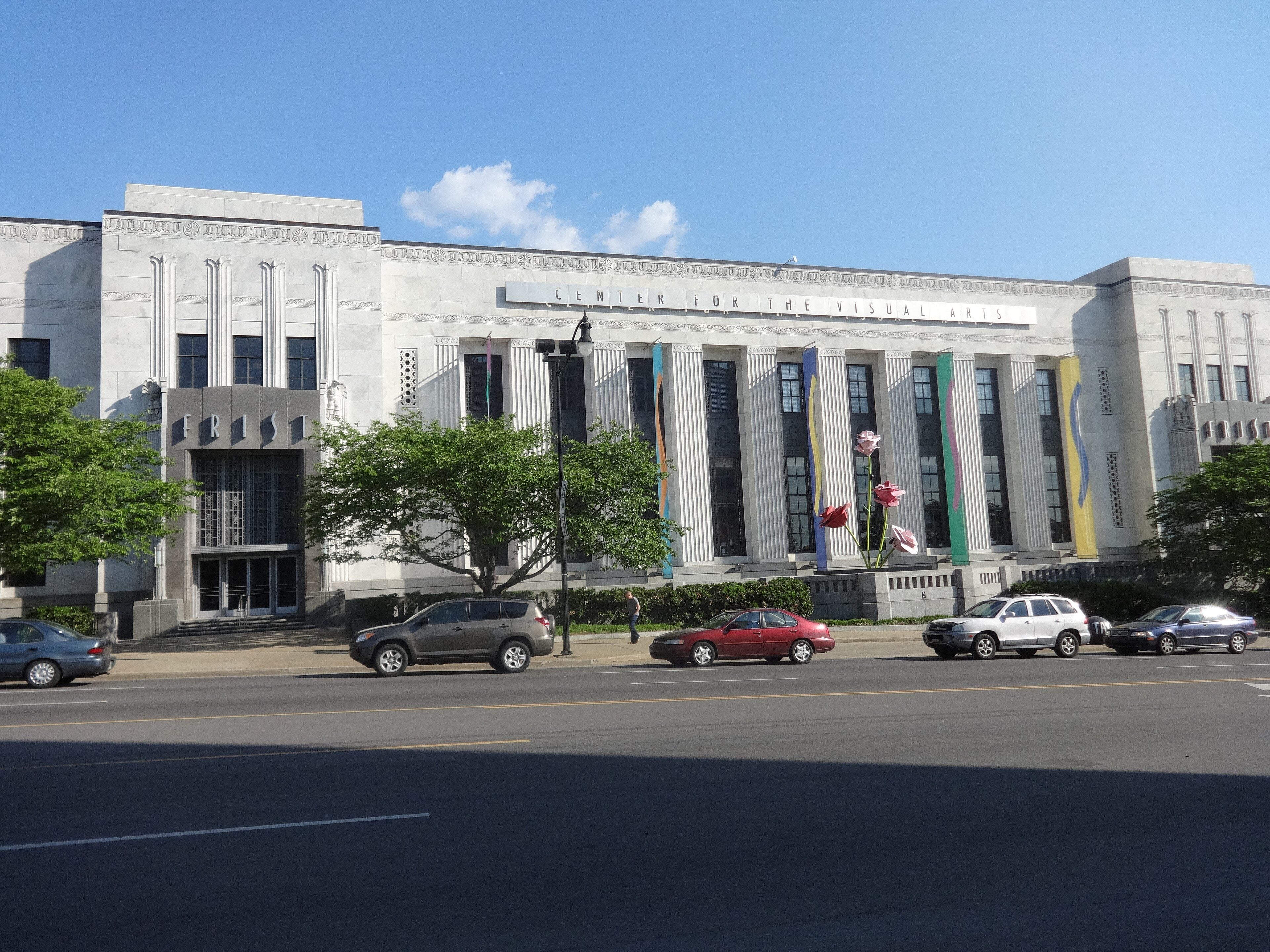 The Art Deco Frist Art Museum, a former post office