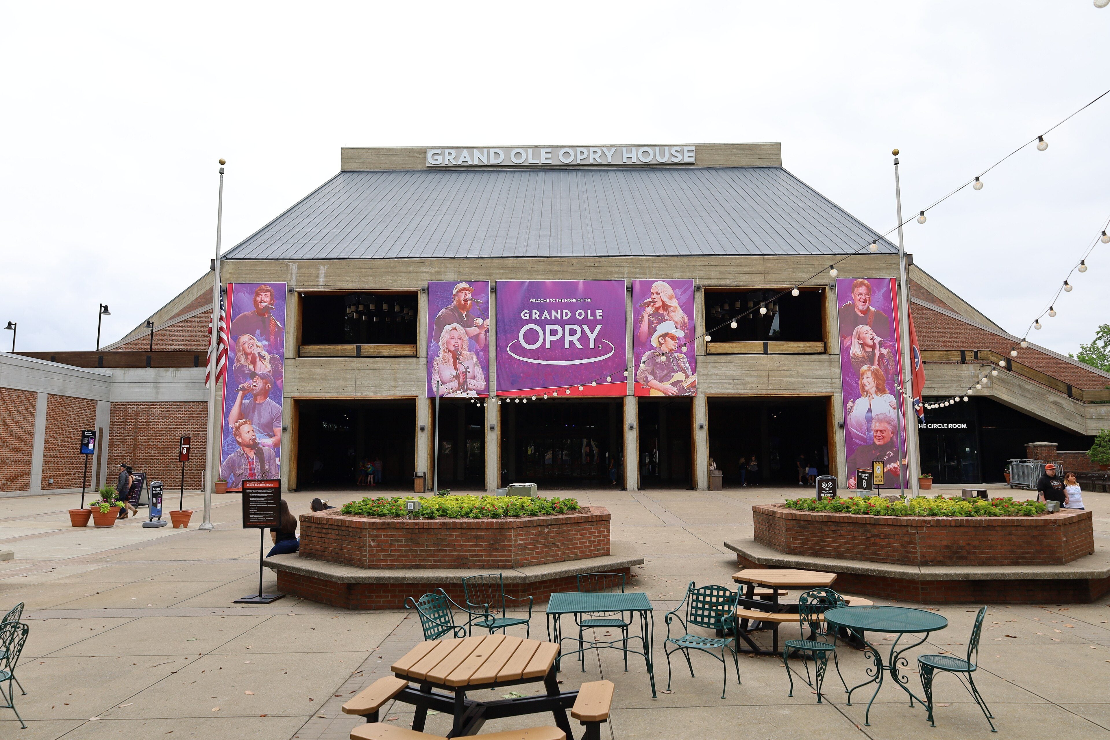 The Grand Ole Opry House entrance in Music Valley
