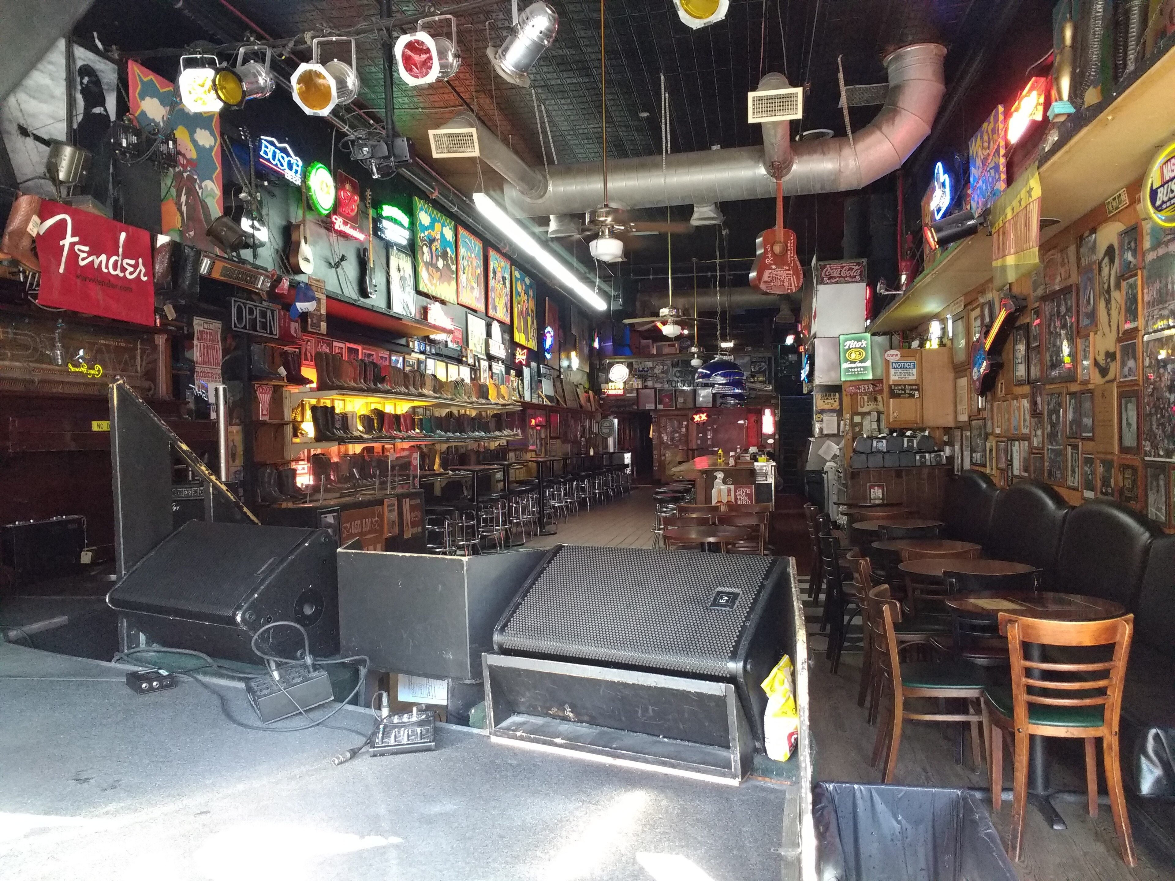 Inside Robert's Western World honky-tonk on Broadway