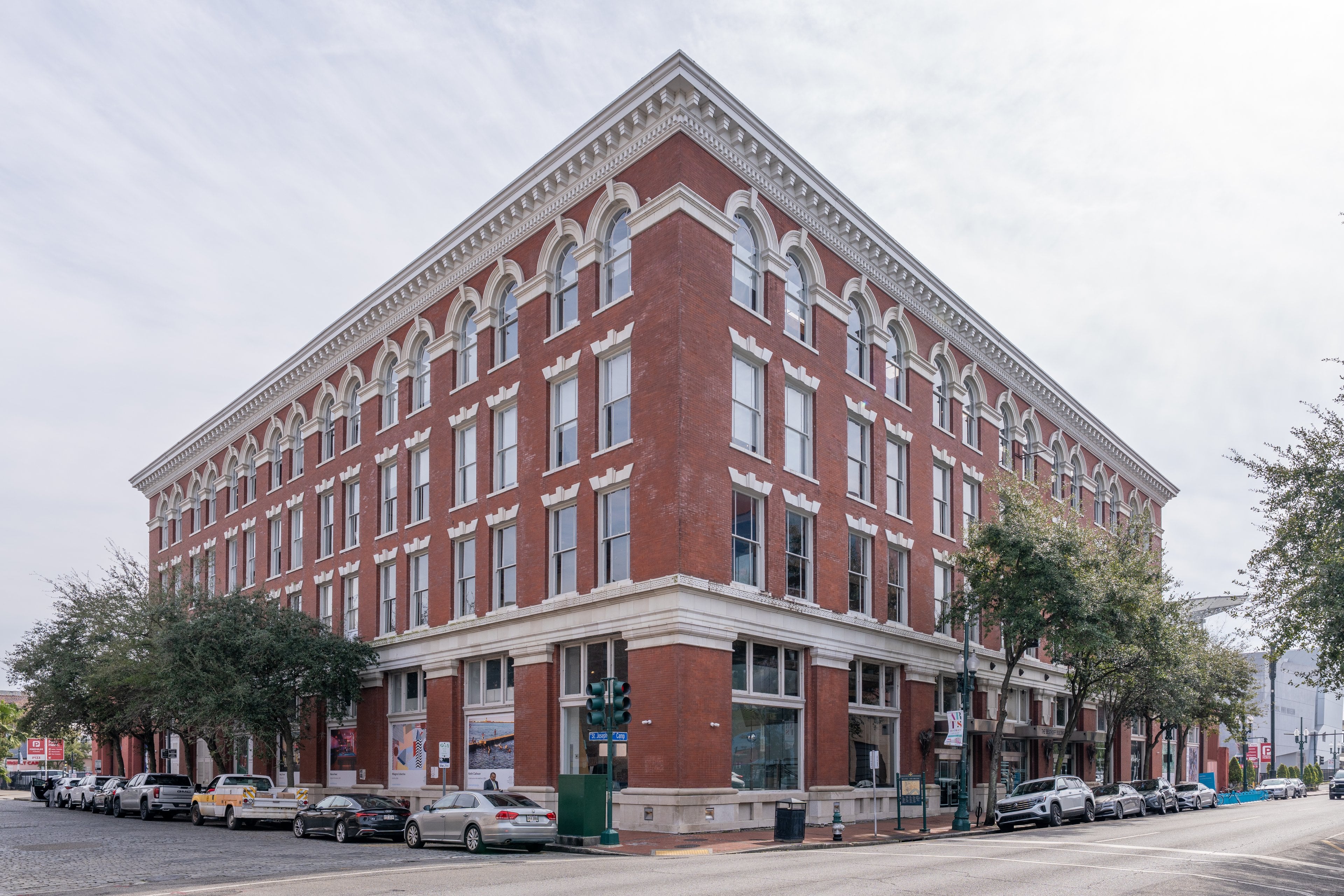 The brick Contemporary Arts Center on Camp Street