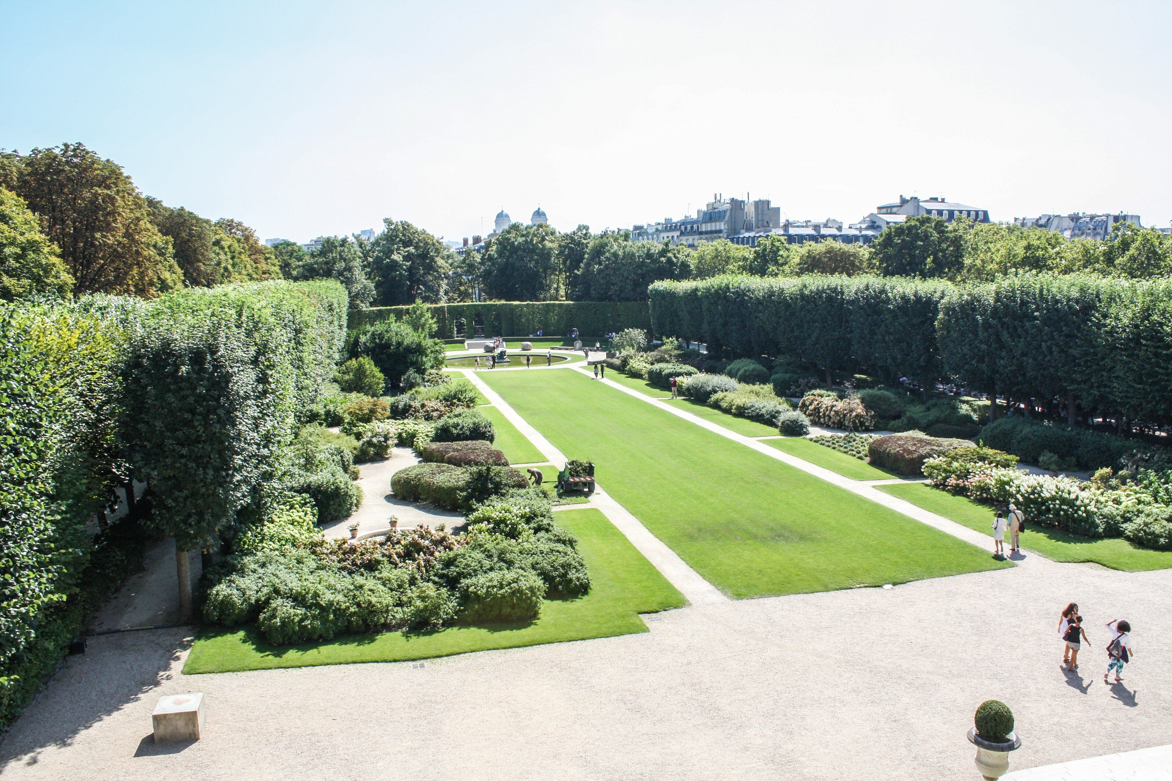 The garden of the Musée Rodin
