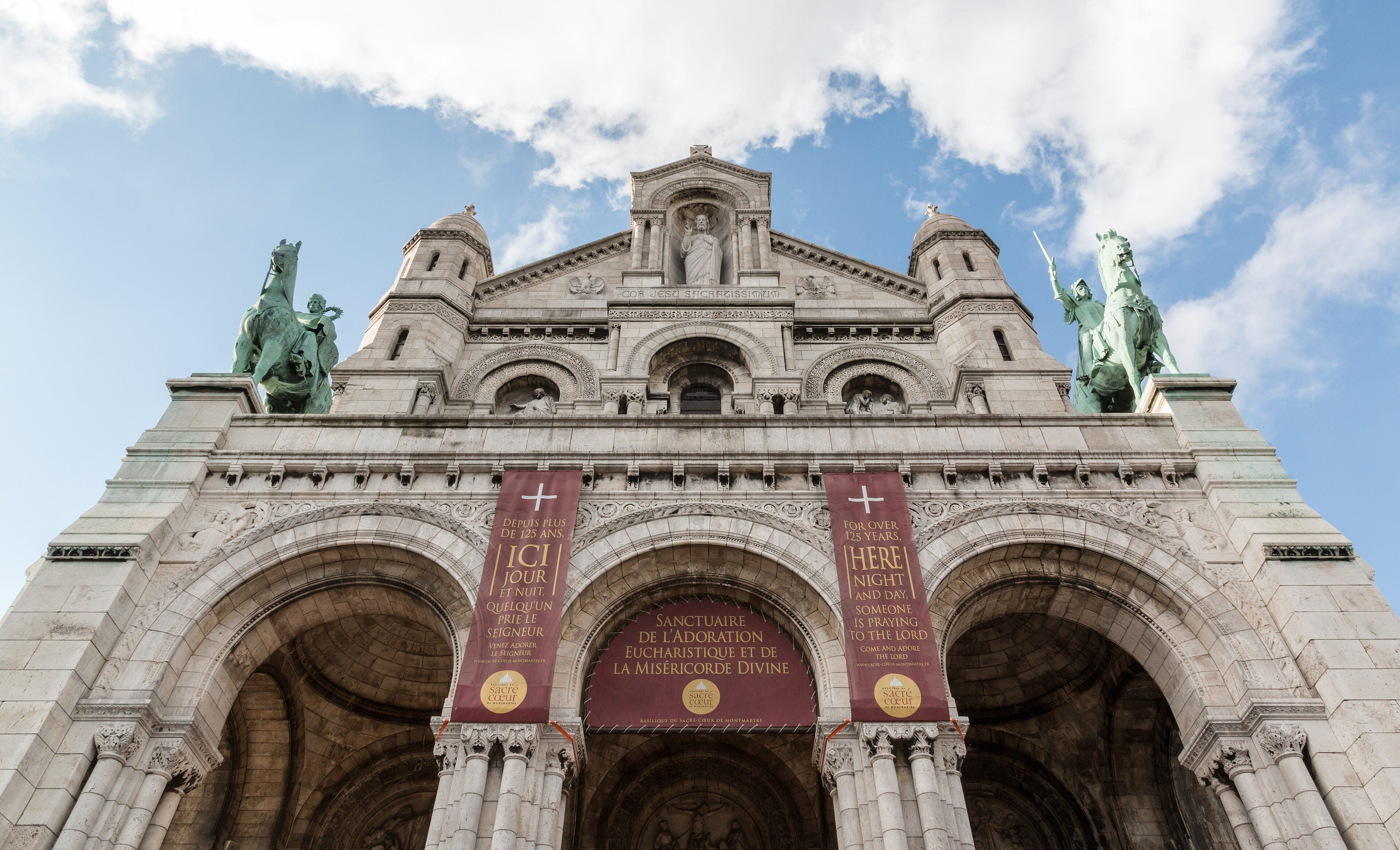 The Basilica of Sacré-Cœur on Montmartre
