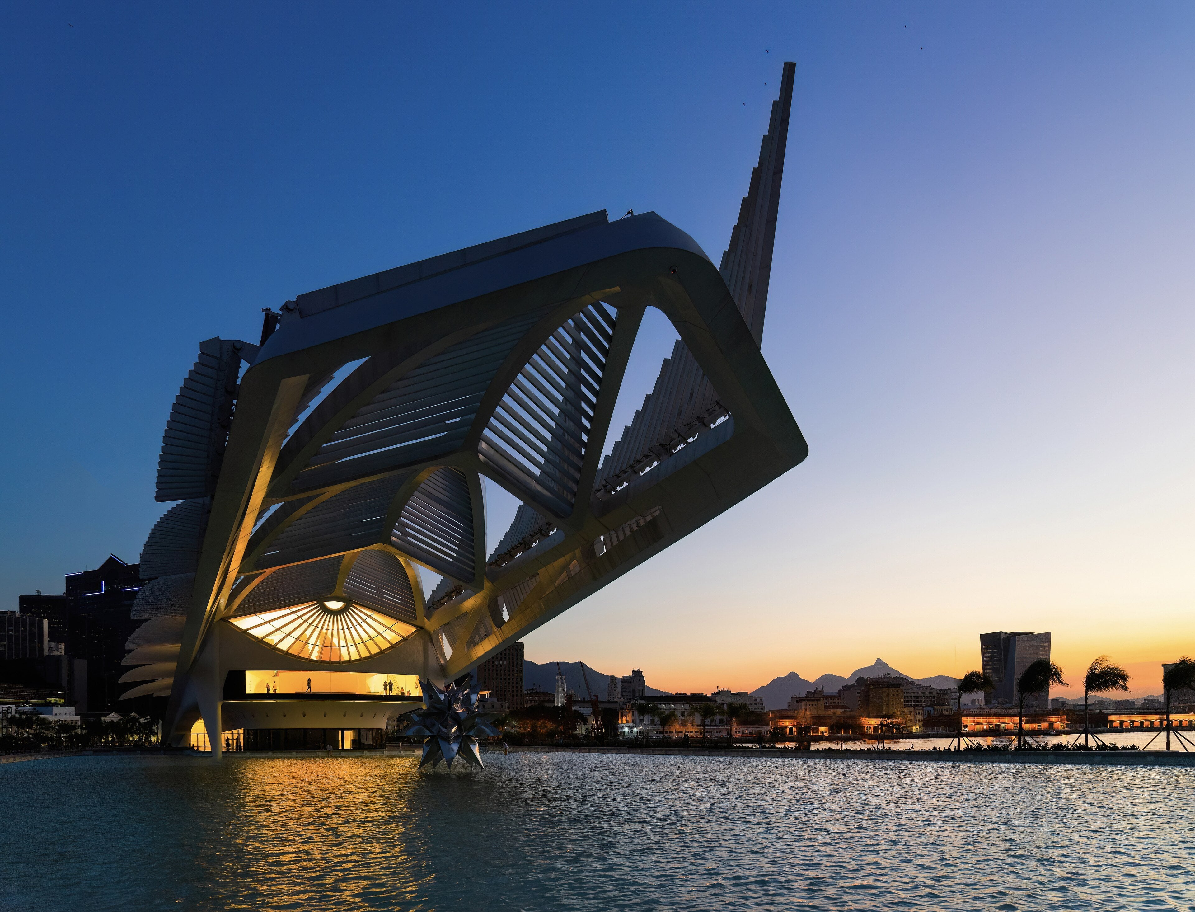 Museu do Amanhã at dusk
