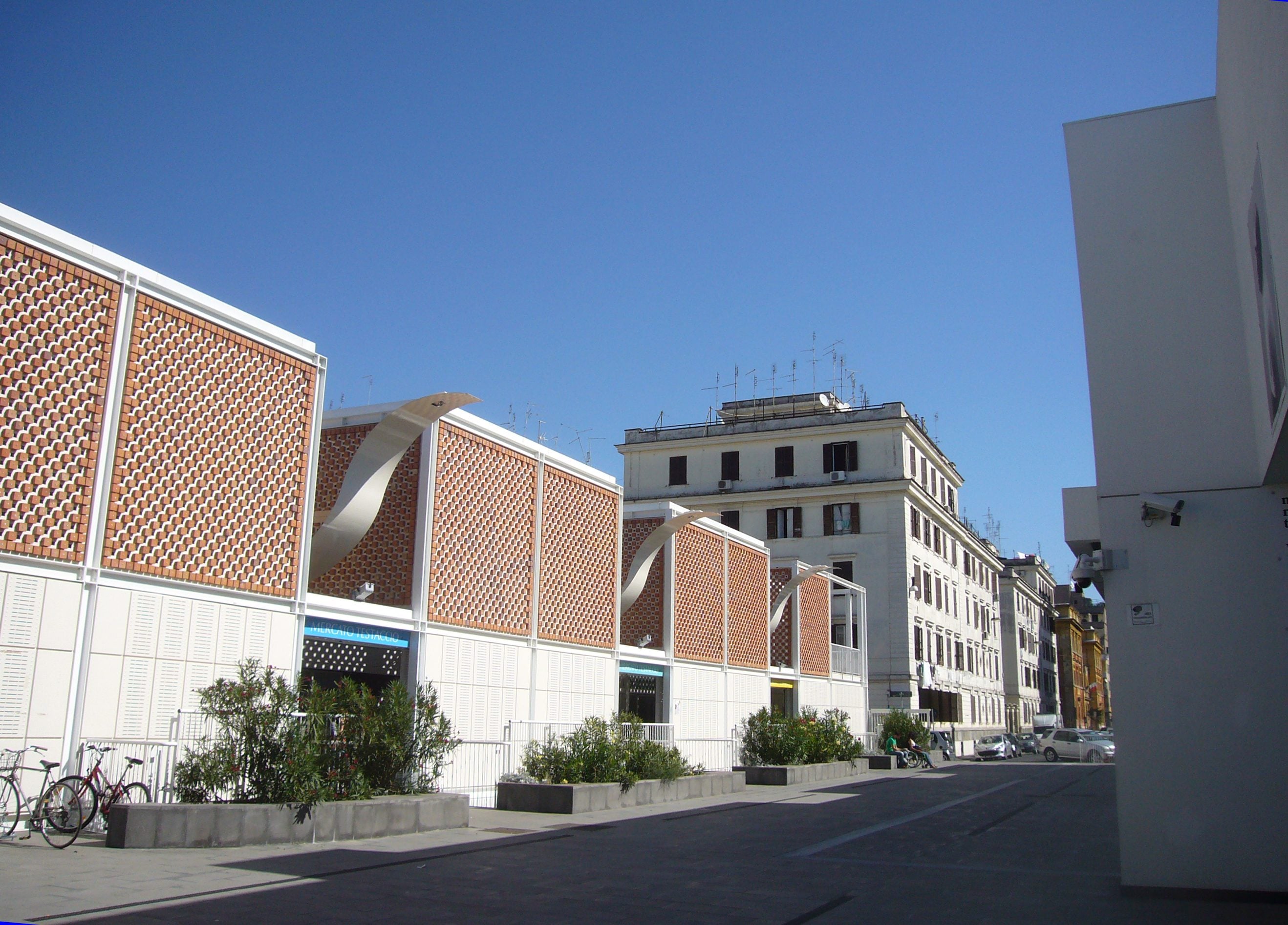 The Mercato di Testaccio building