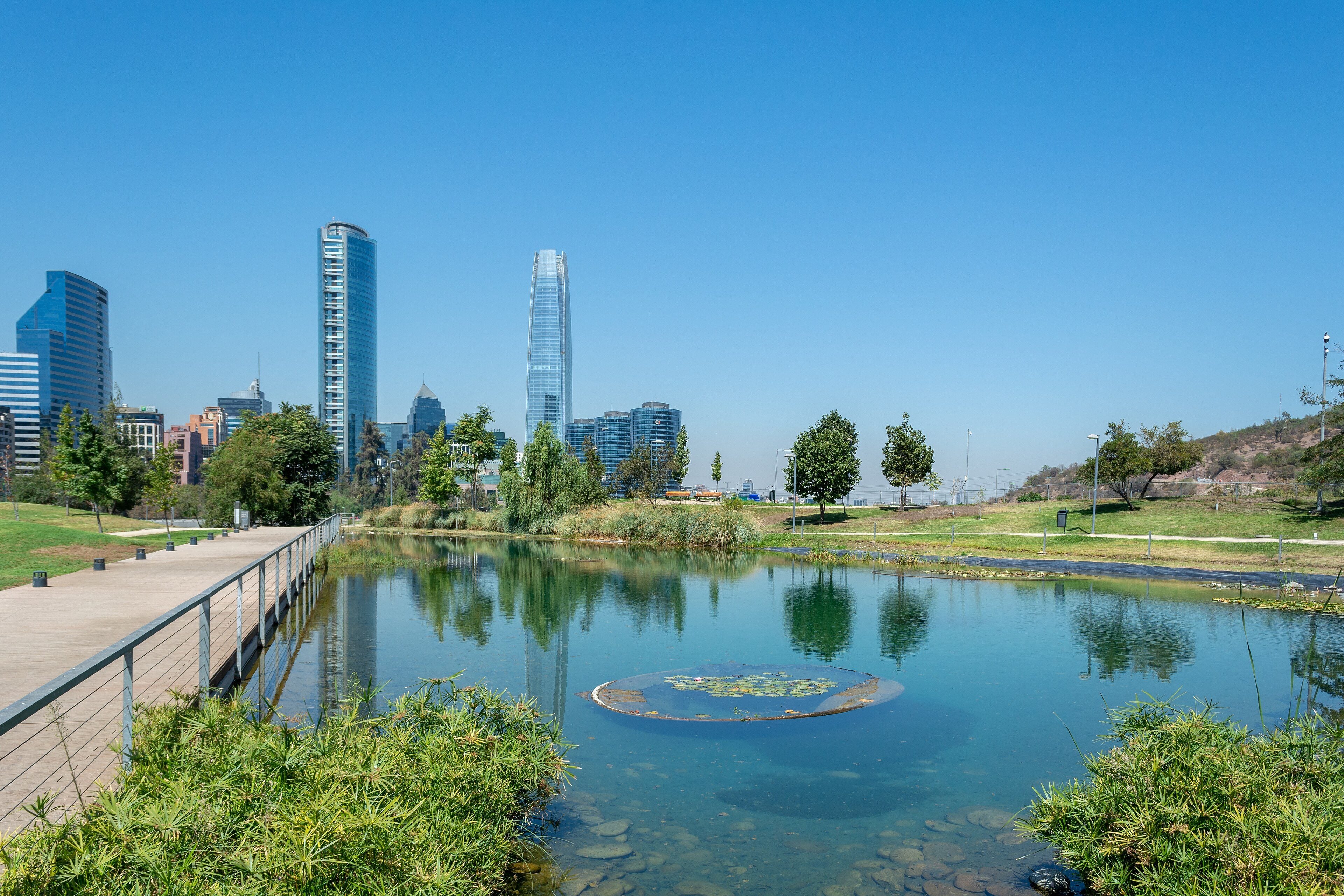 Parque Bicentenario in Vitacura