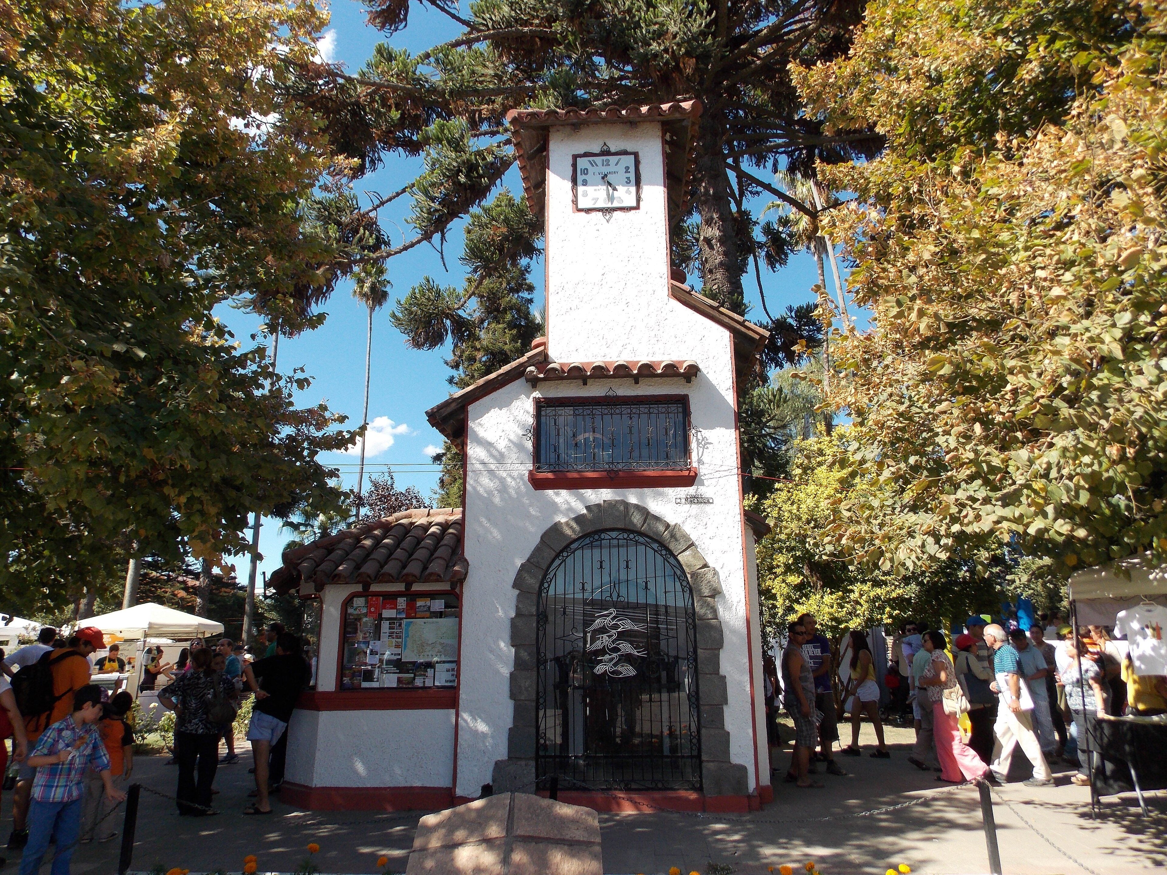 The carillon on Santa Cruz’s Plaza de Armas
