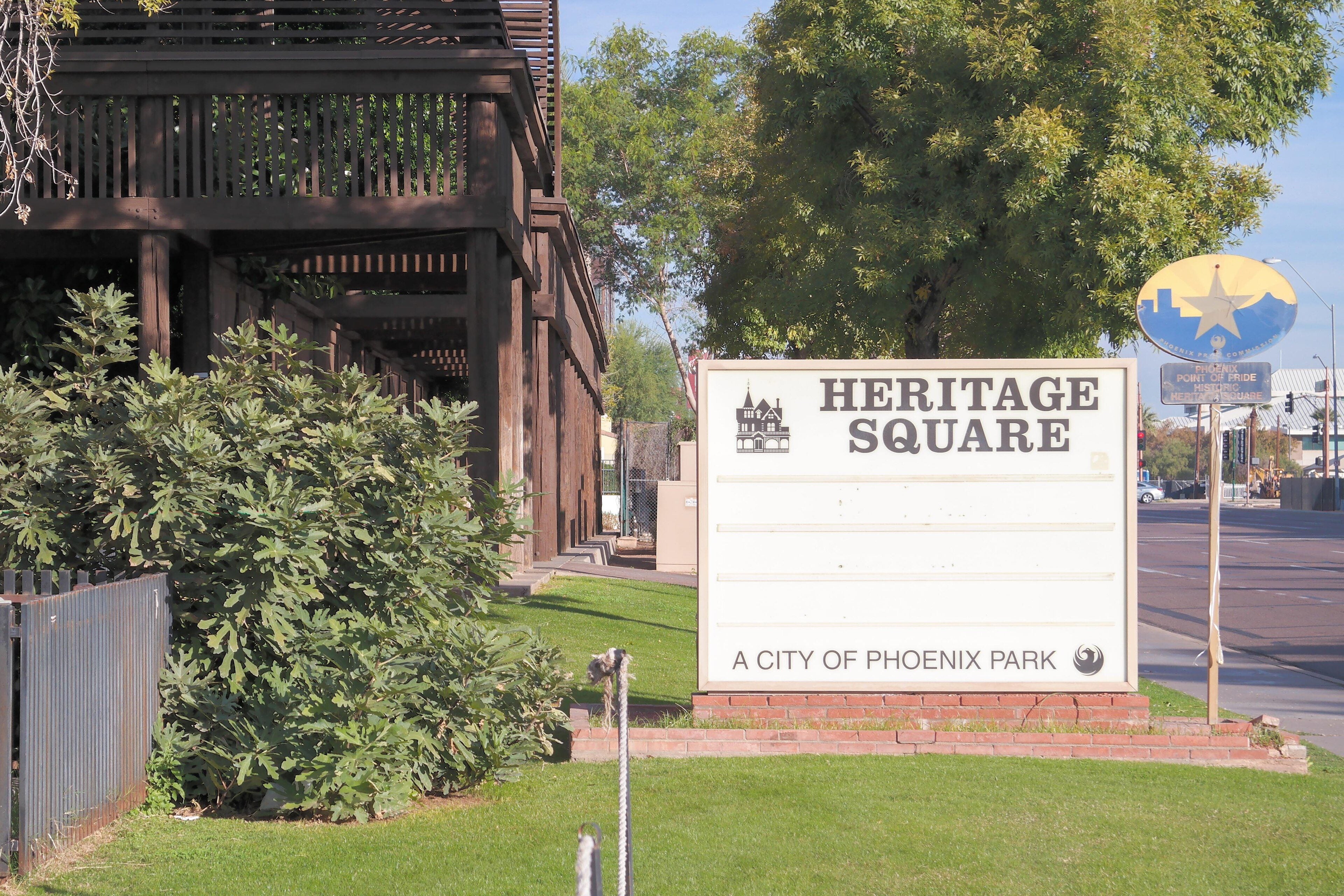 Heritage Square in downtown Phoenix, home of Pizzeria Bianco