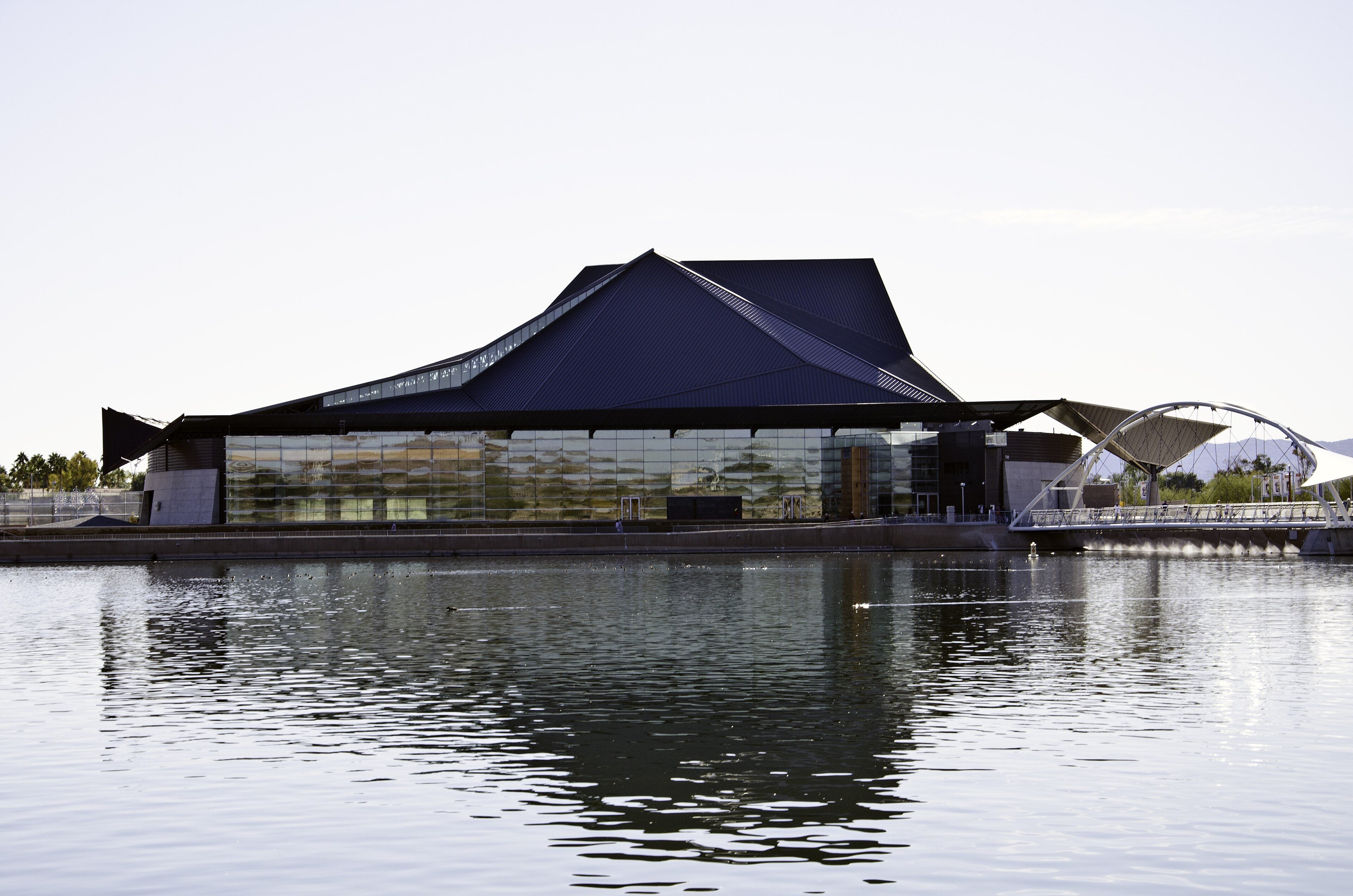 Tempe Center for the Arts on the lake
