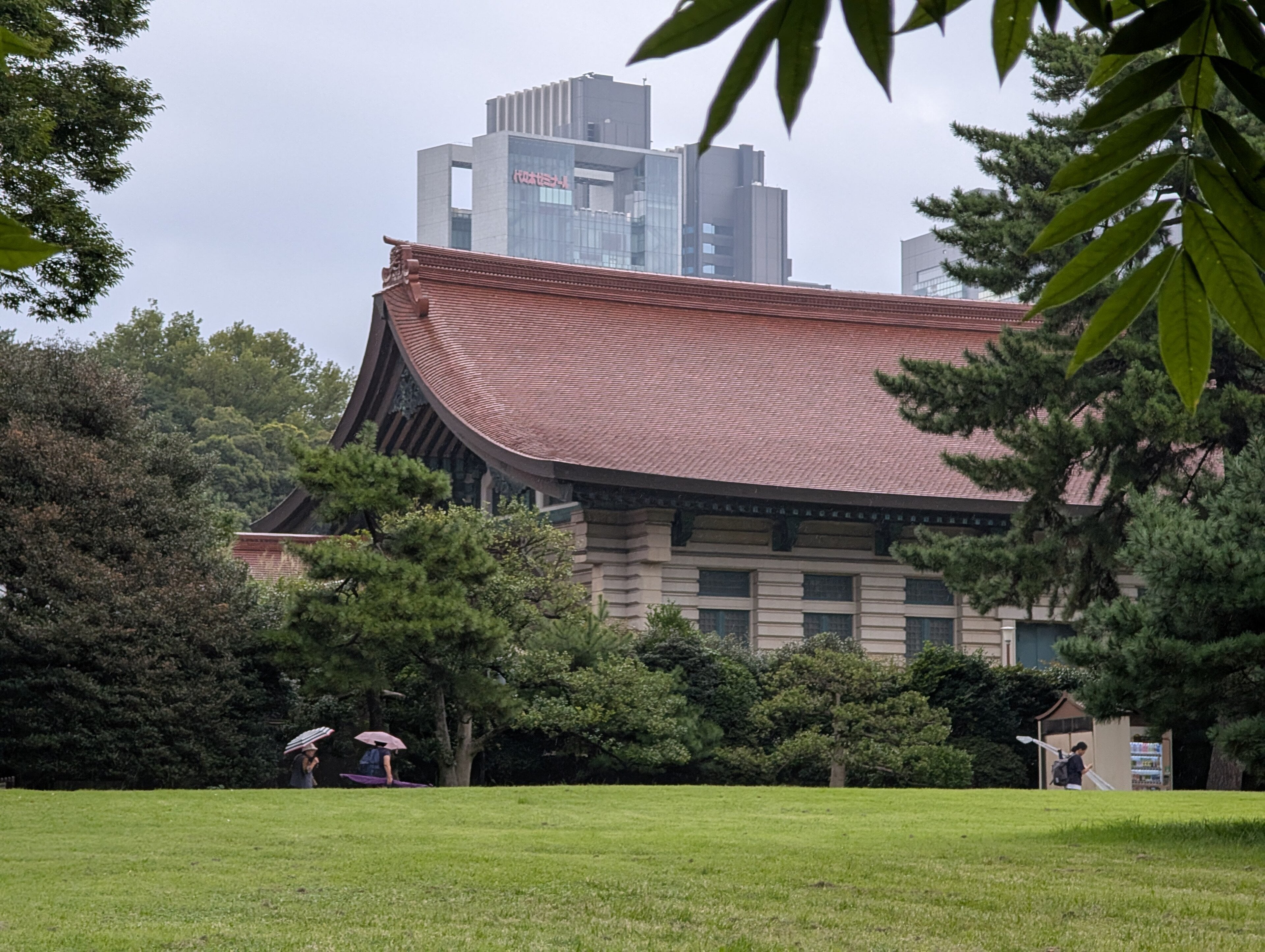 A hall in the Meiji Jingu grounds