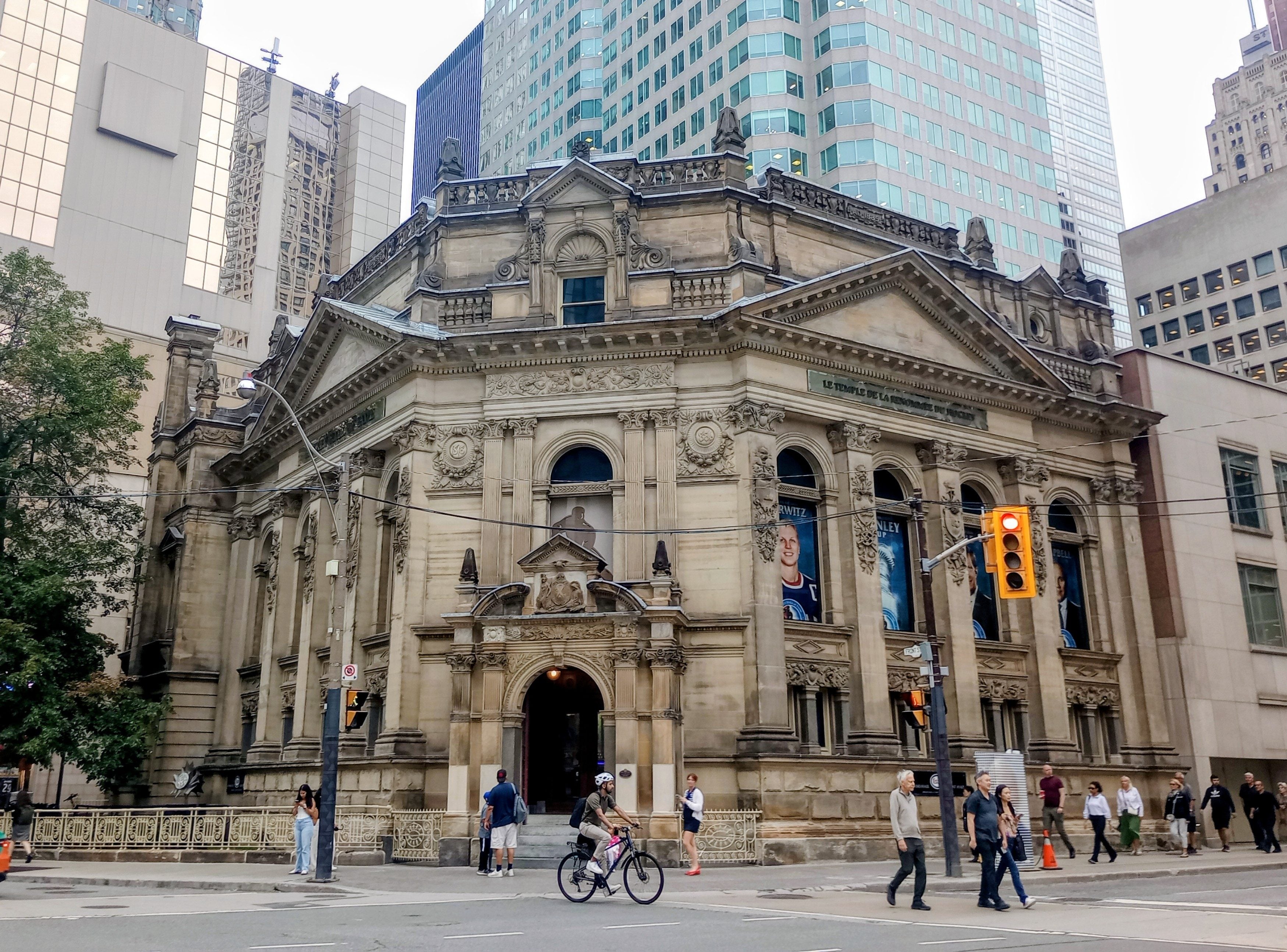 Hockey Hall of Fame at Front and Yonge