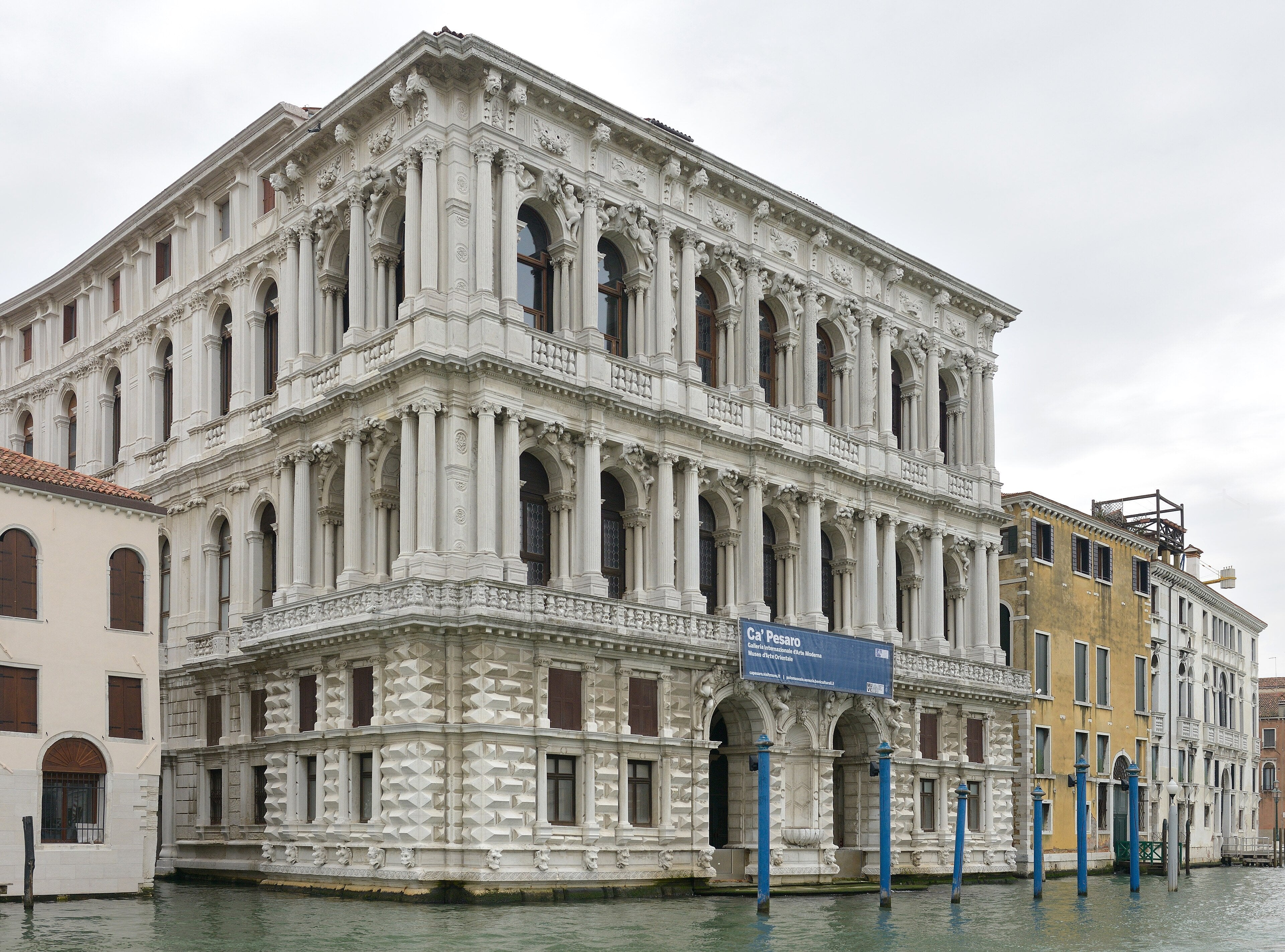 Ca’ Pesaro on the Grand Canal