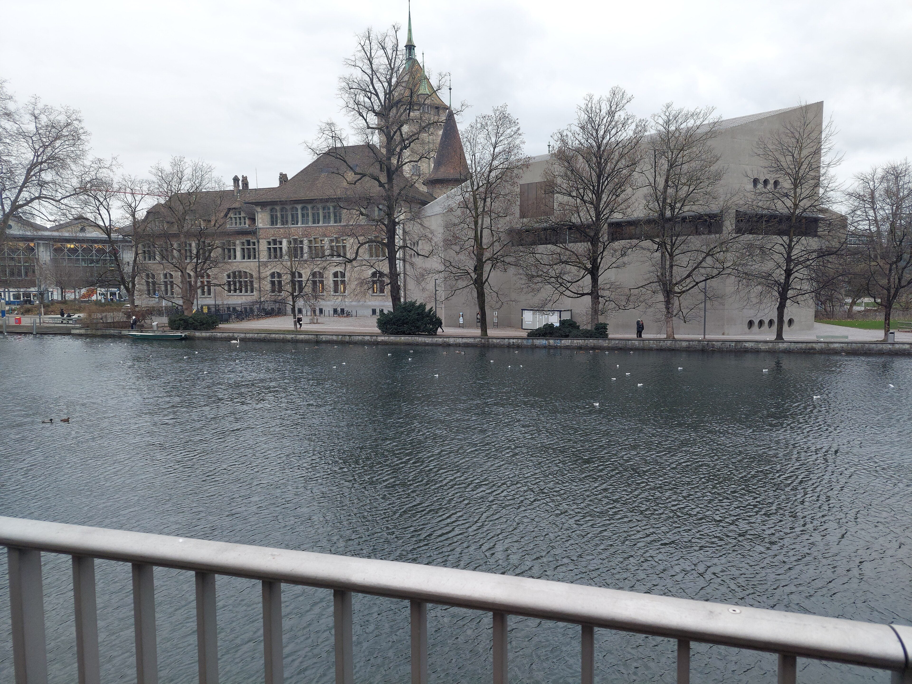 The Landesmuseum by the Limmat