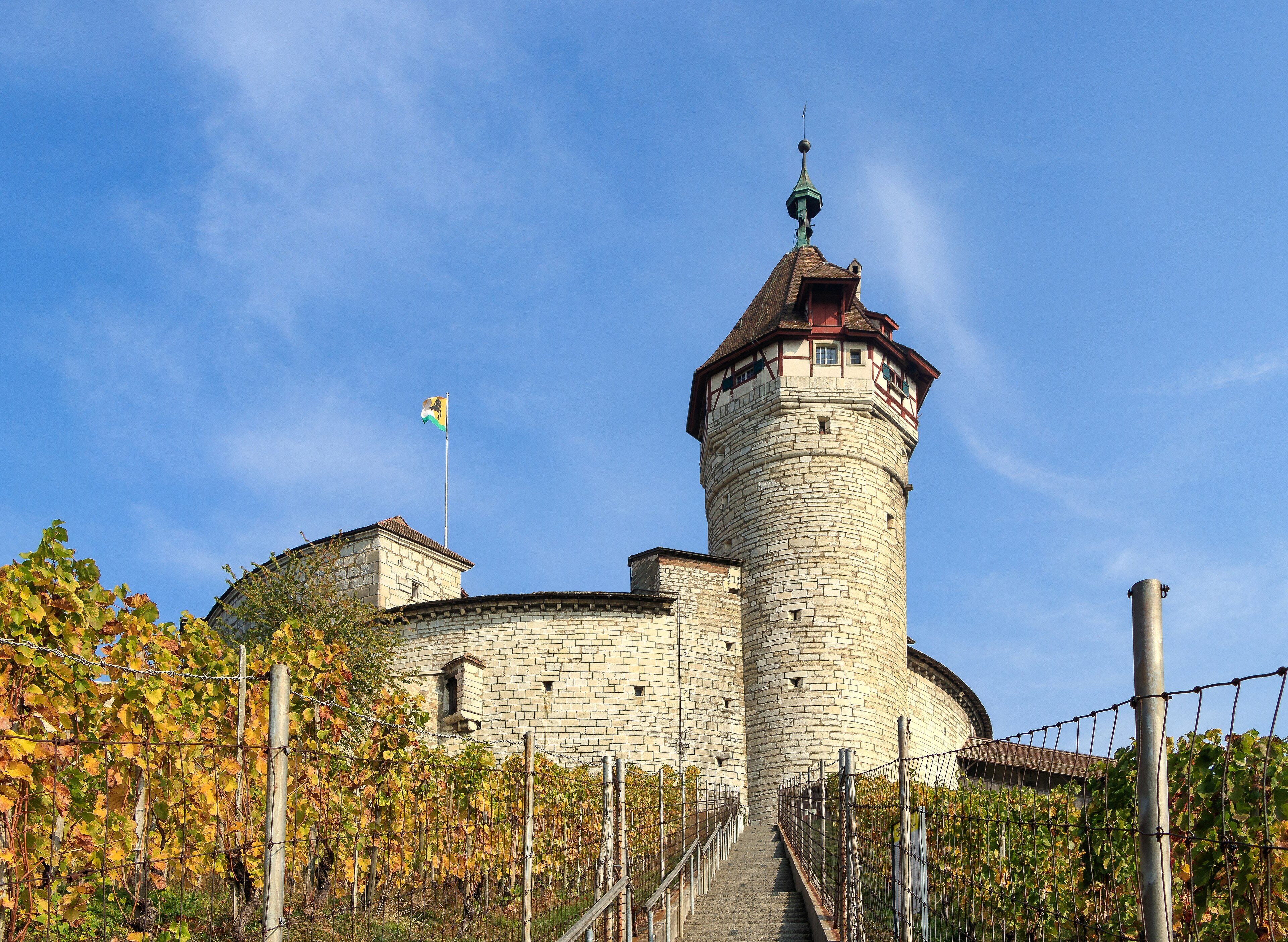 The Munot fortress above Schaffhausen