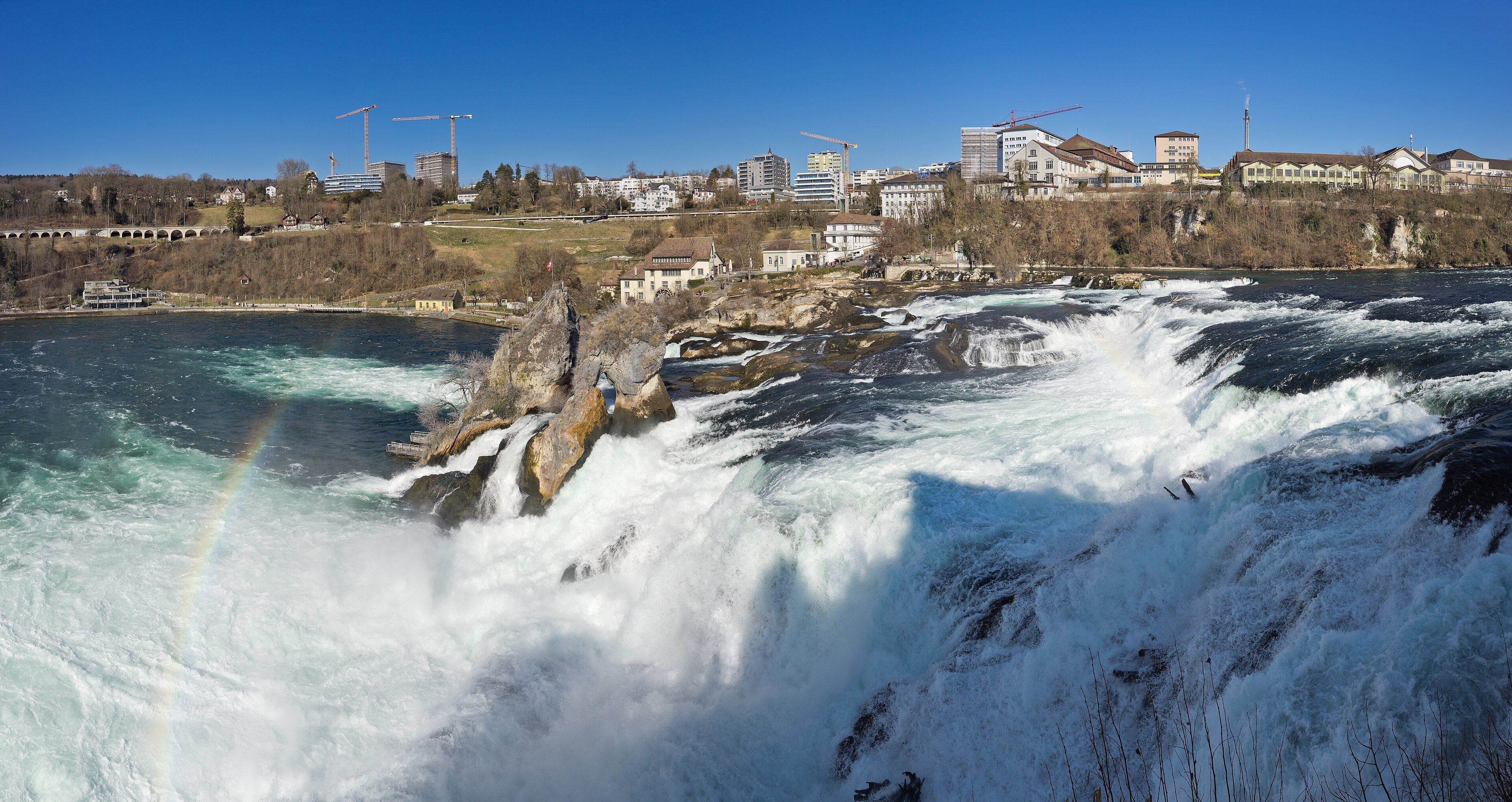 The Rhine Falls at Neuhausen