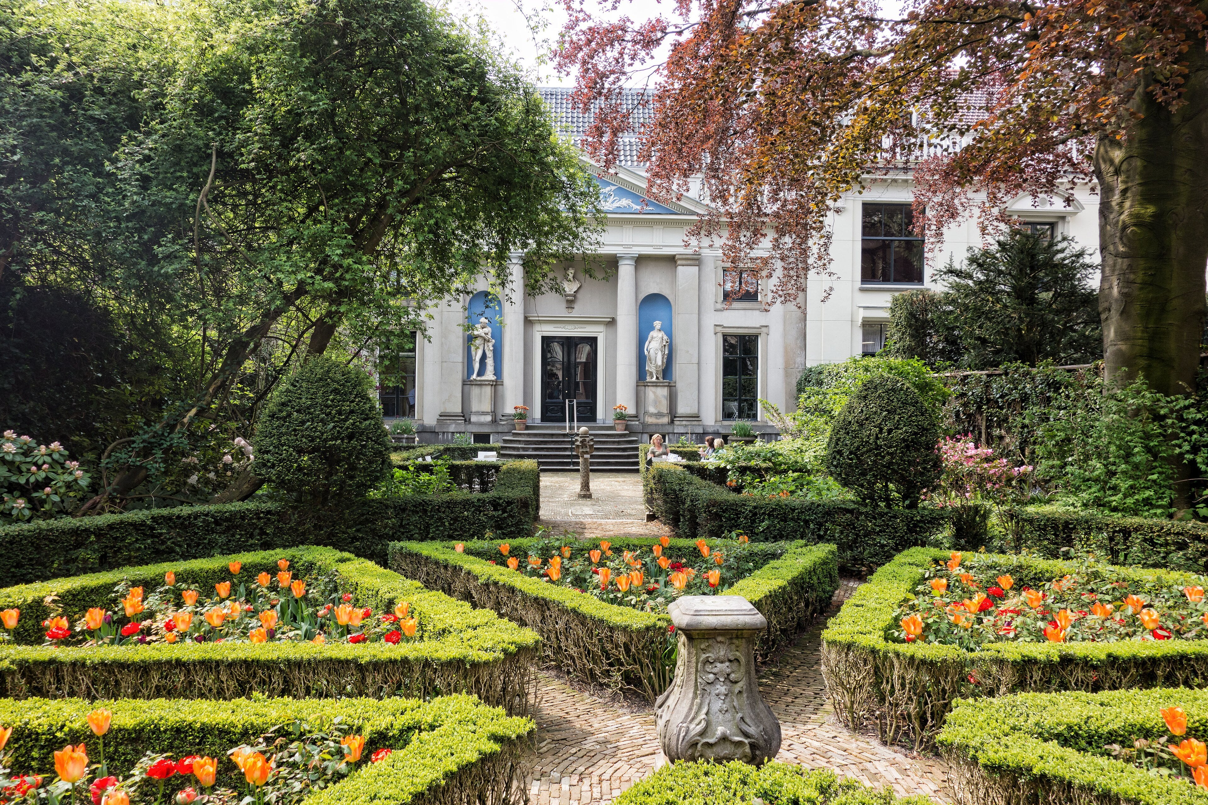 The garden of Museum Van Loon