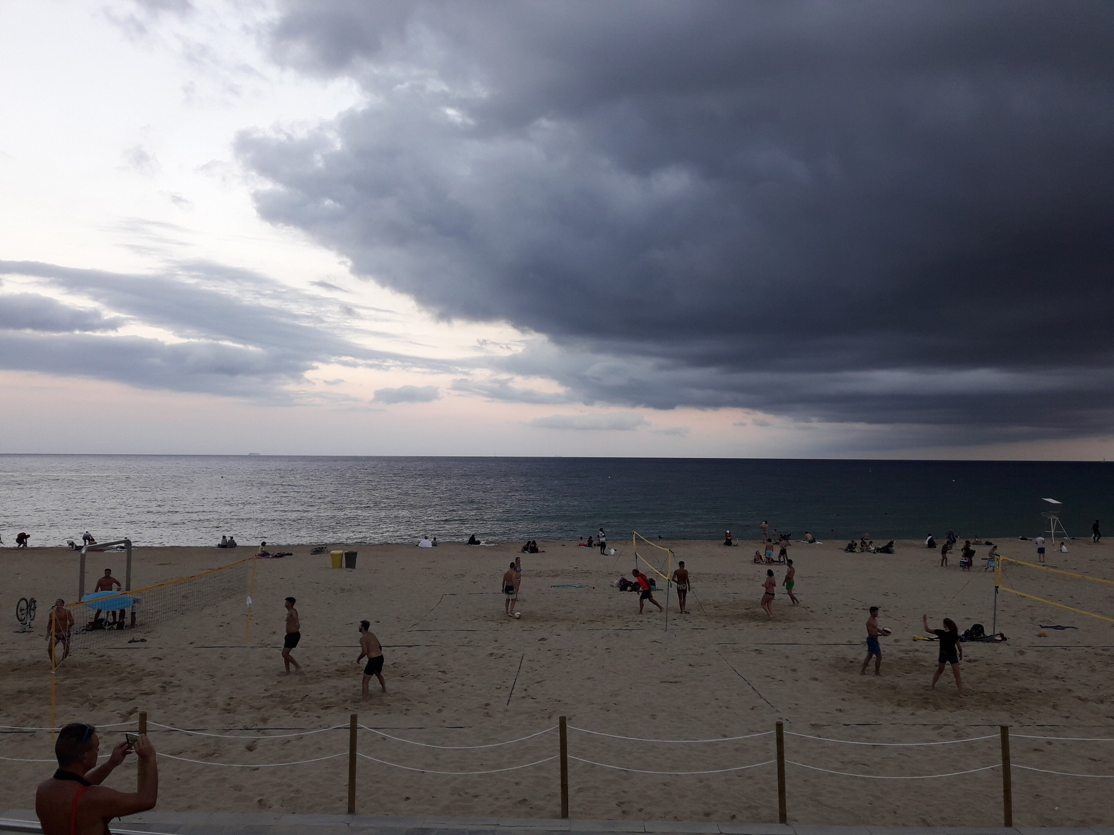 Platja del Bogatell in Poblenou