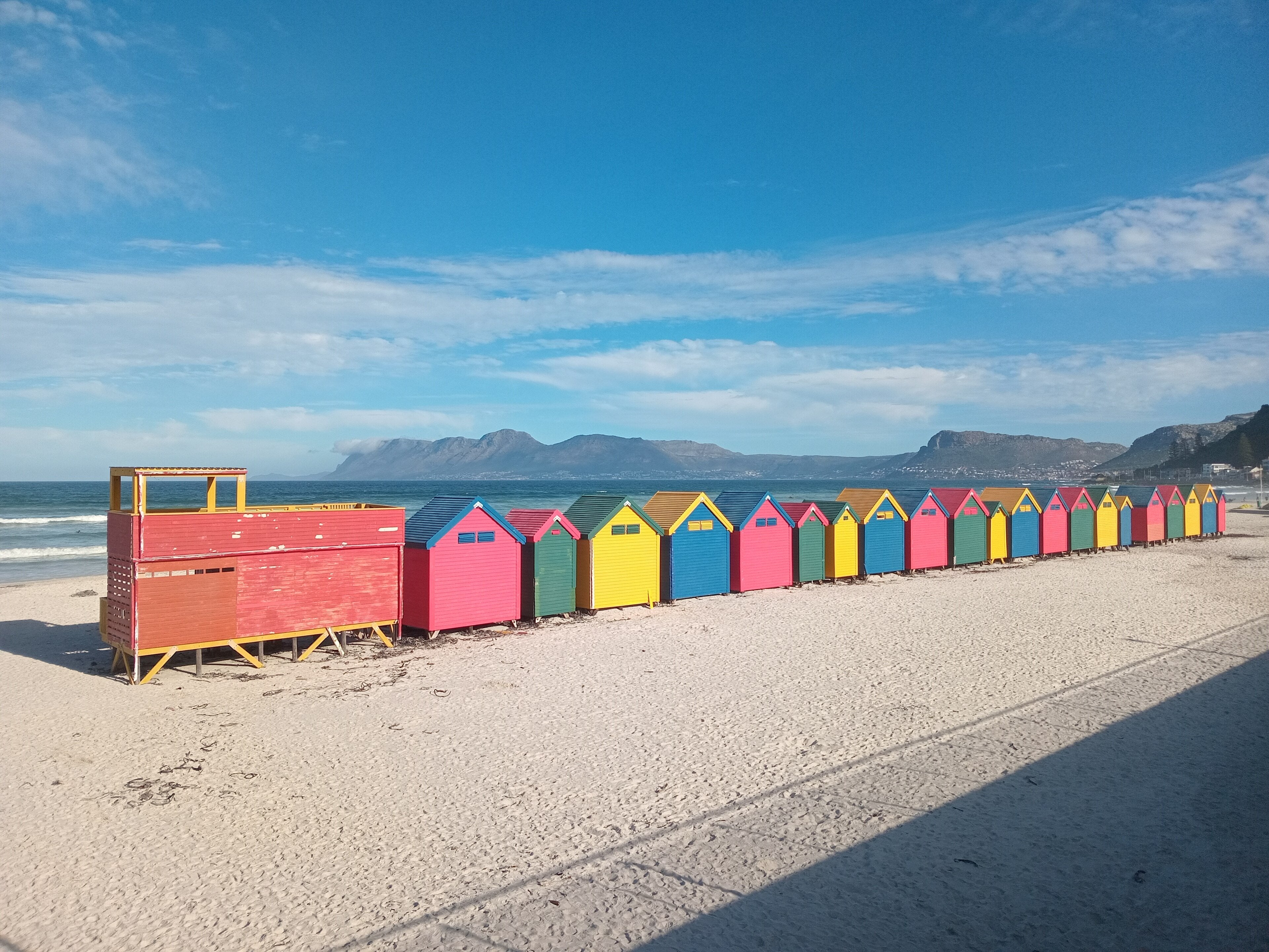 Muizenberg beach huts