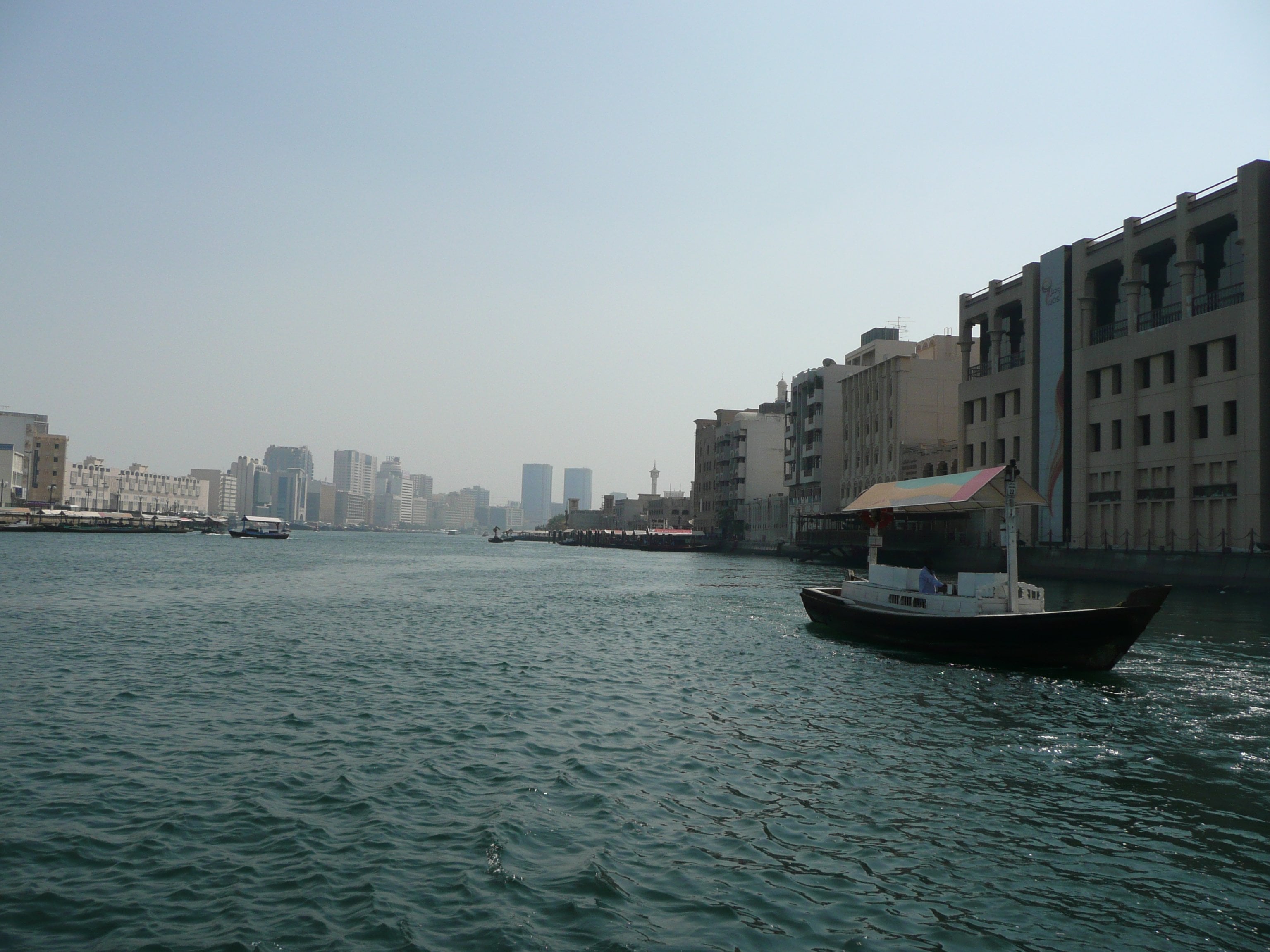 Dubai Creek from an abra