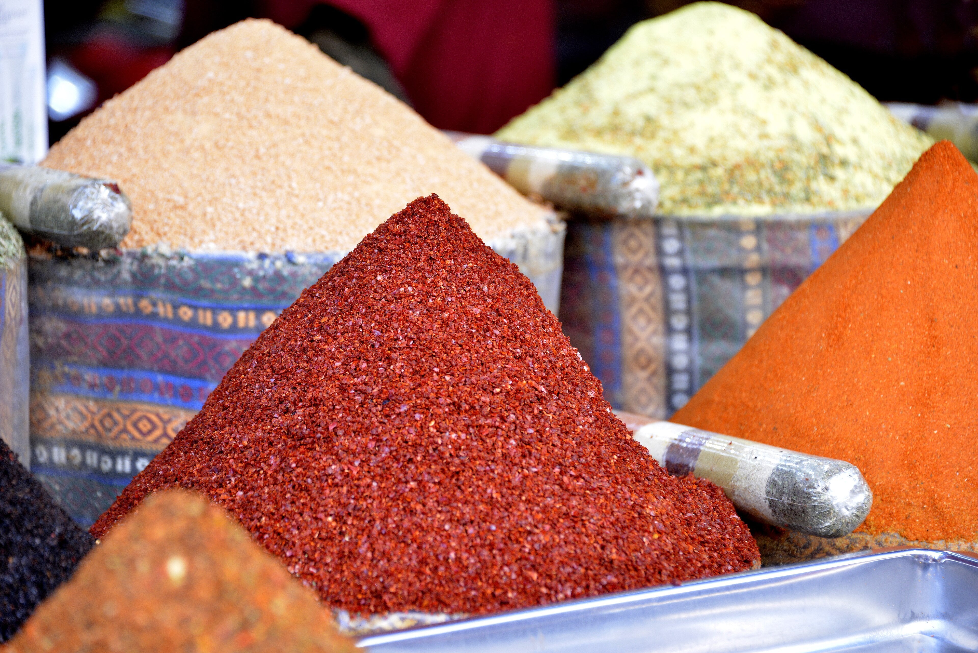 Spices at the Spice Bazaar