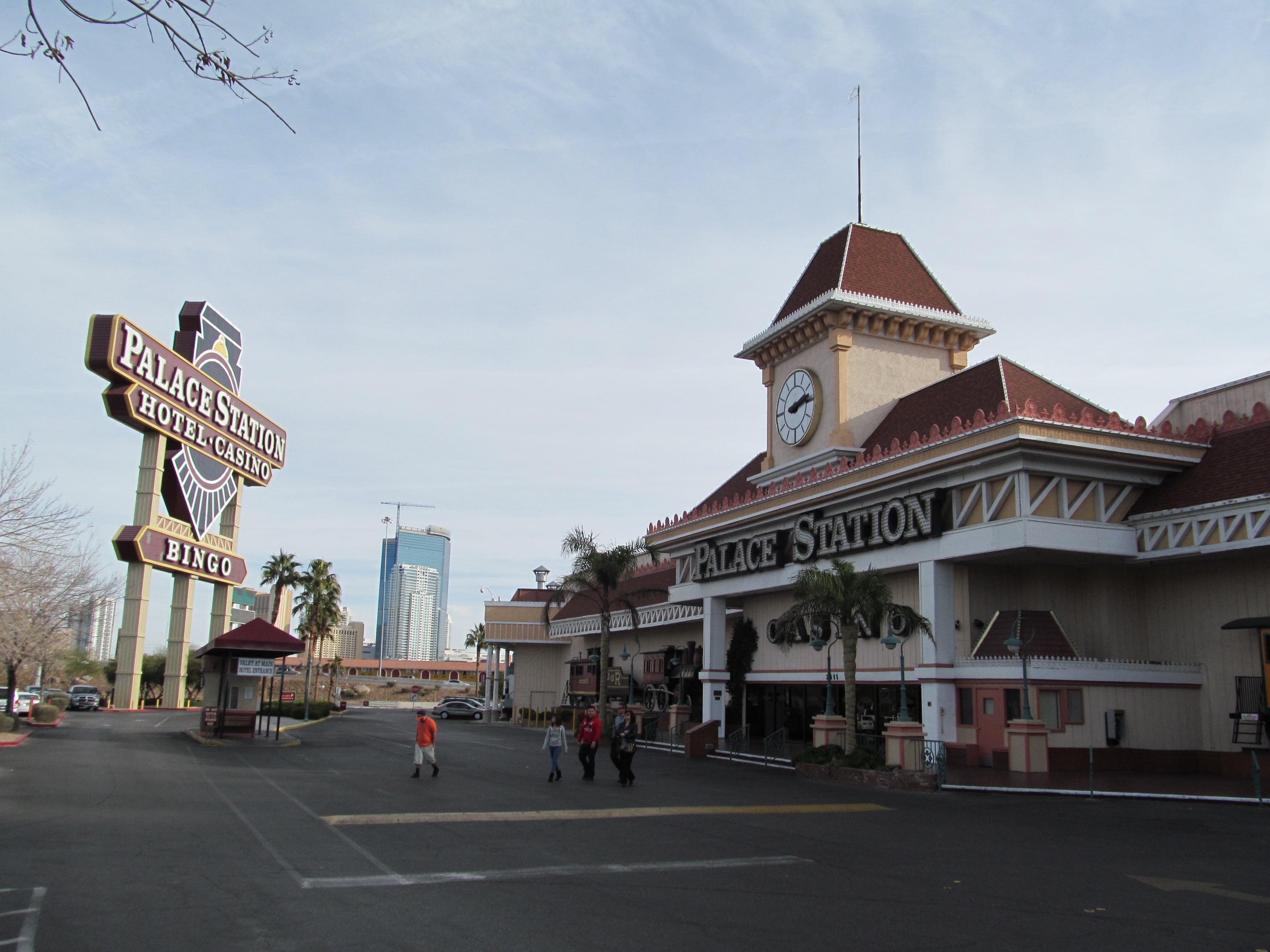 Palace Station resort near Spring Mountain / west of the Strip