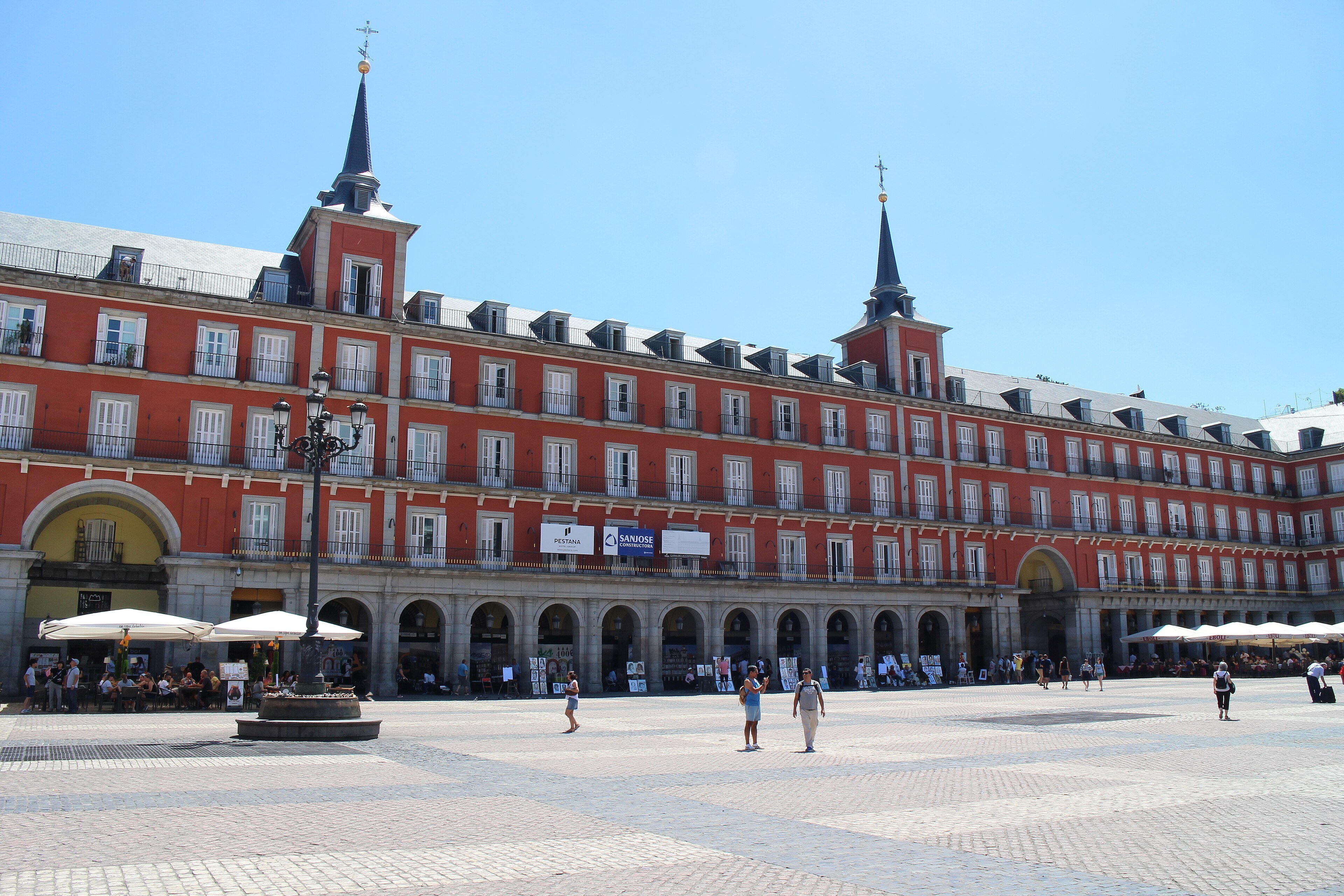Plaza Mayor in central Madrid