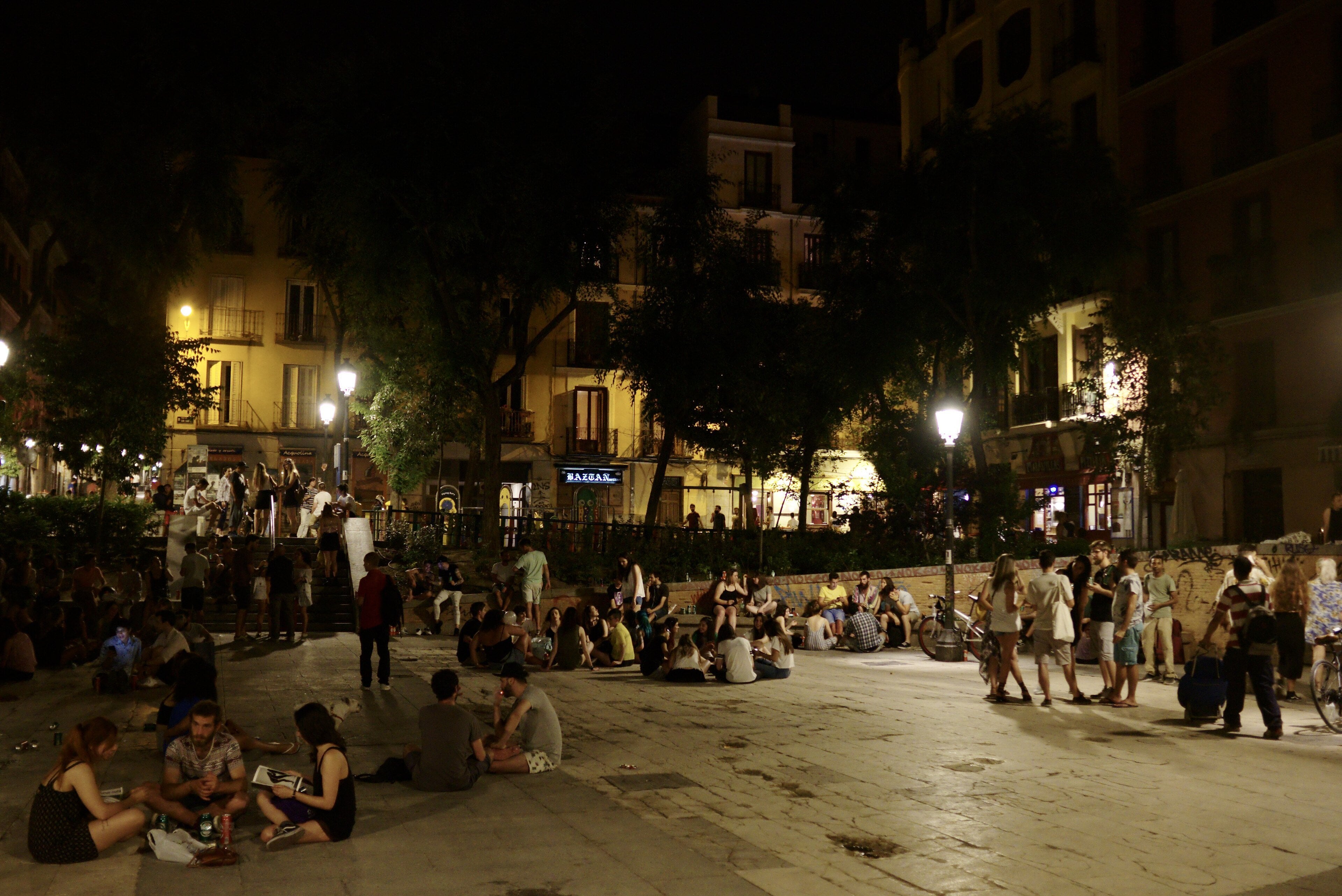 Plaza del Dos de Mayo in Malasaña