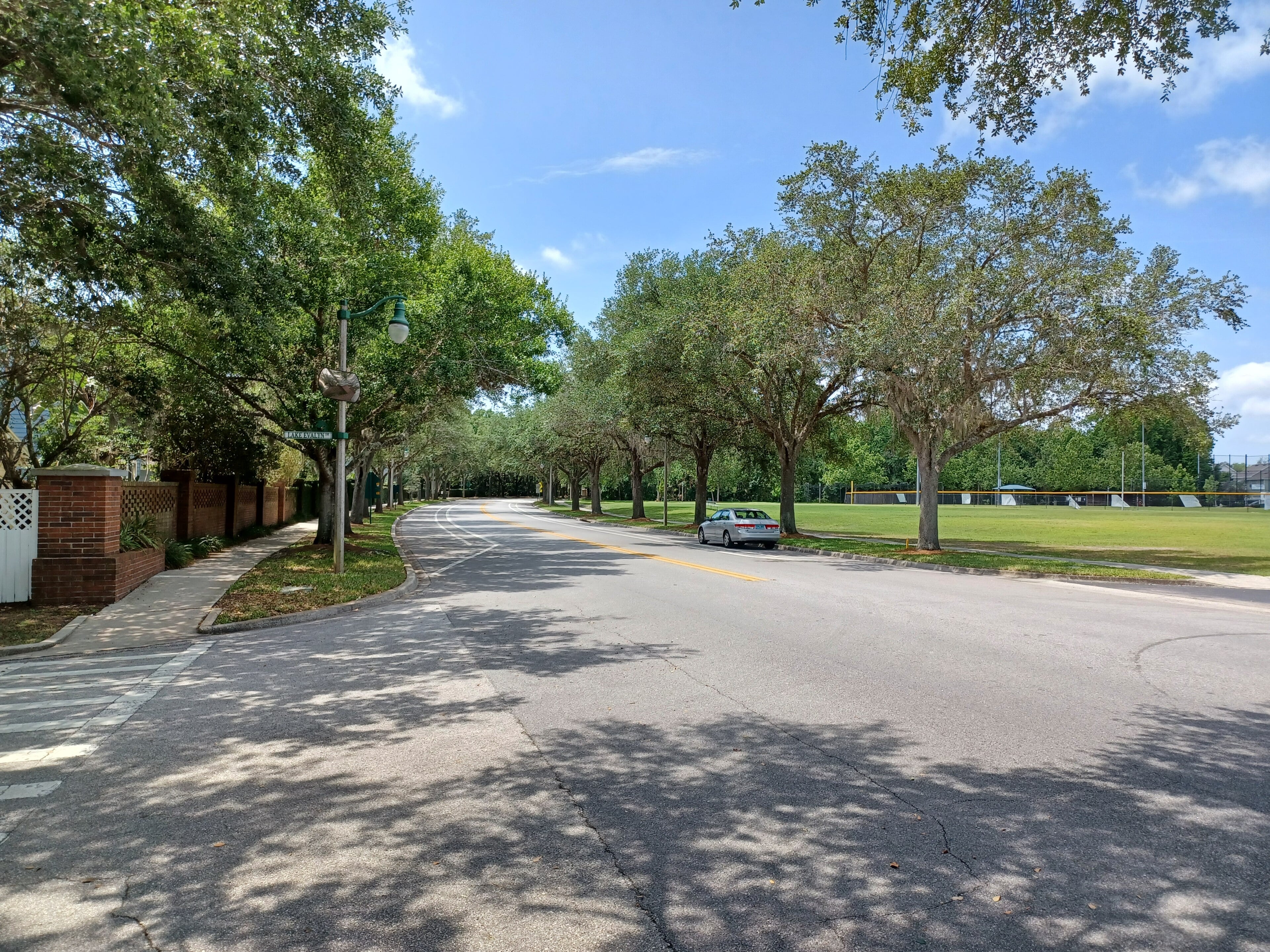 Celebration Avenue in downtown Celebration, Florida