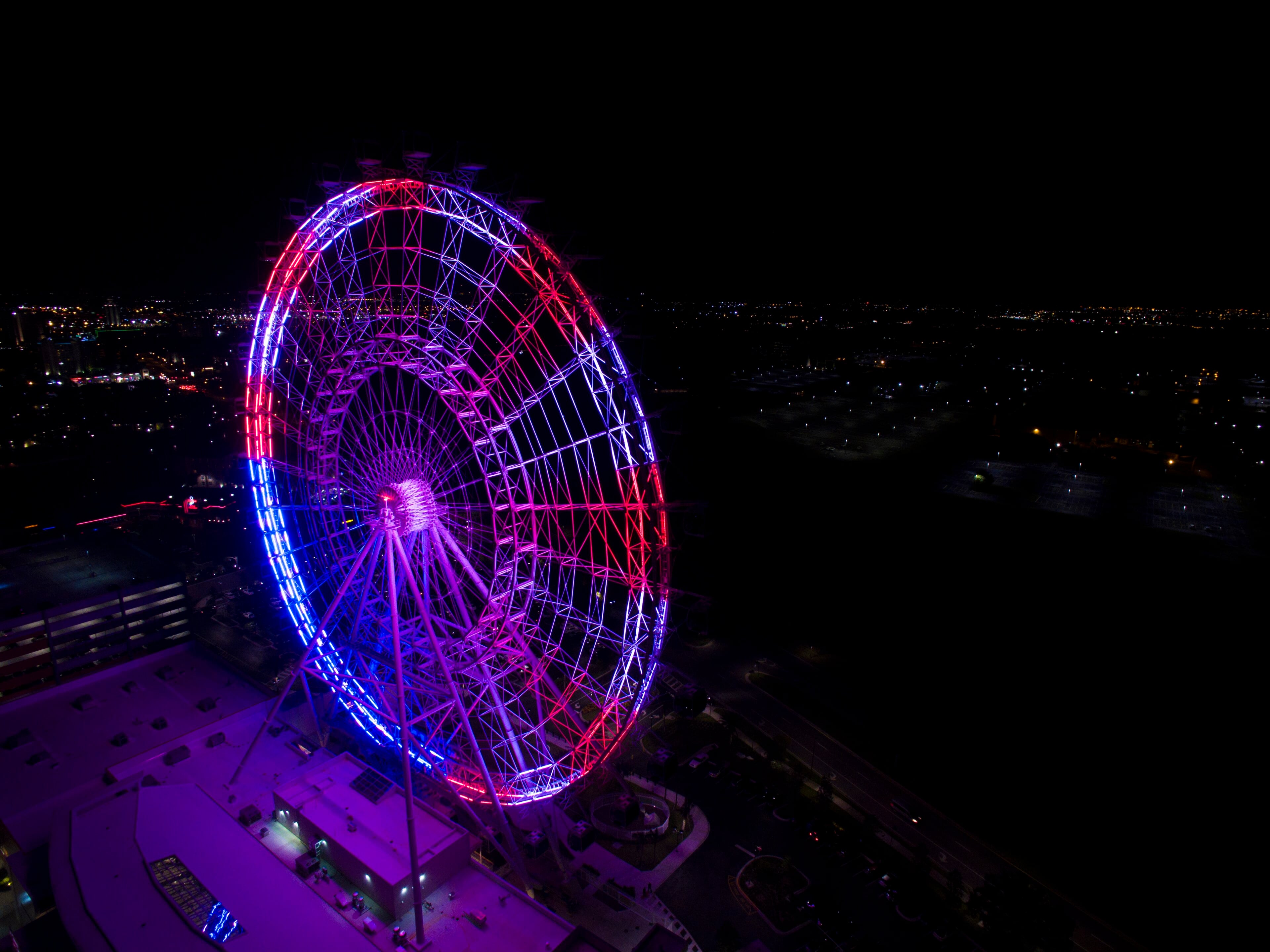 The observation wheel at ICON Park on International Drive