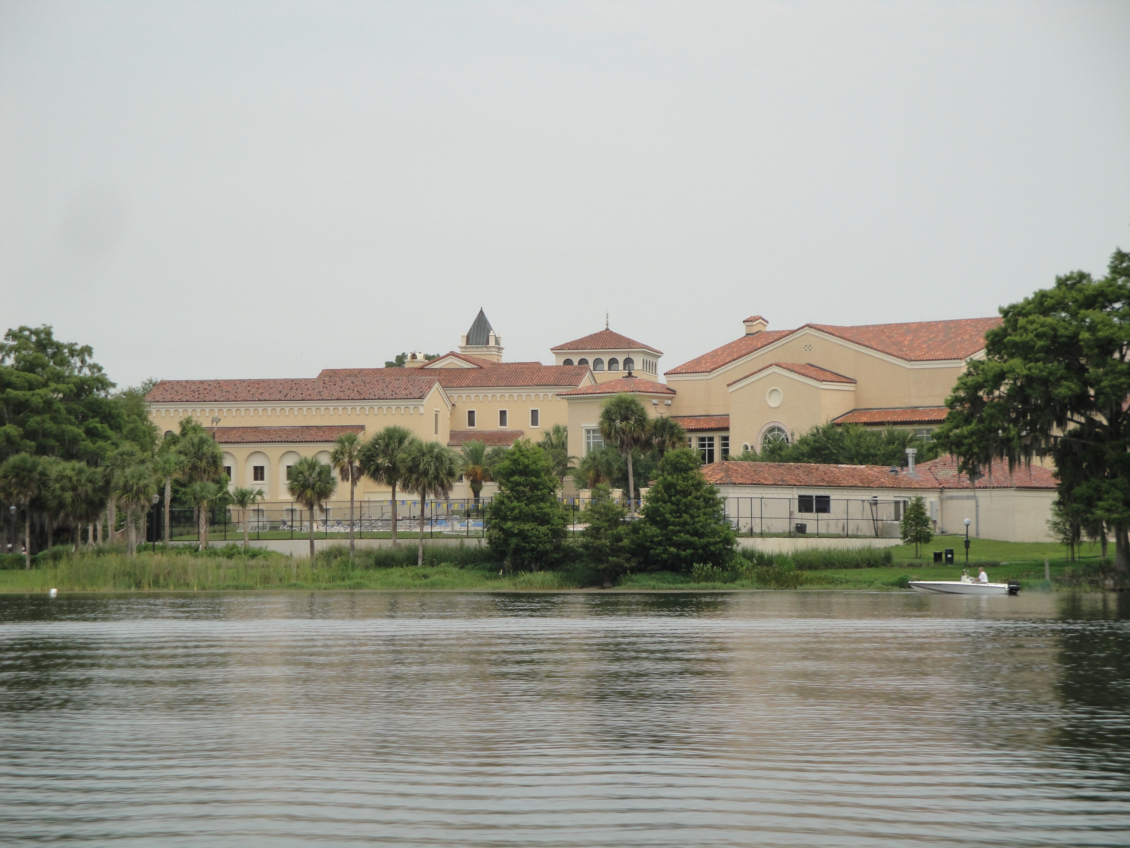Rollins College seen from Lake Virginia, Winter Park