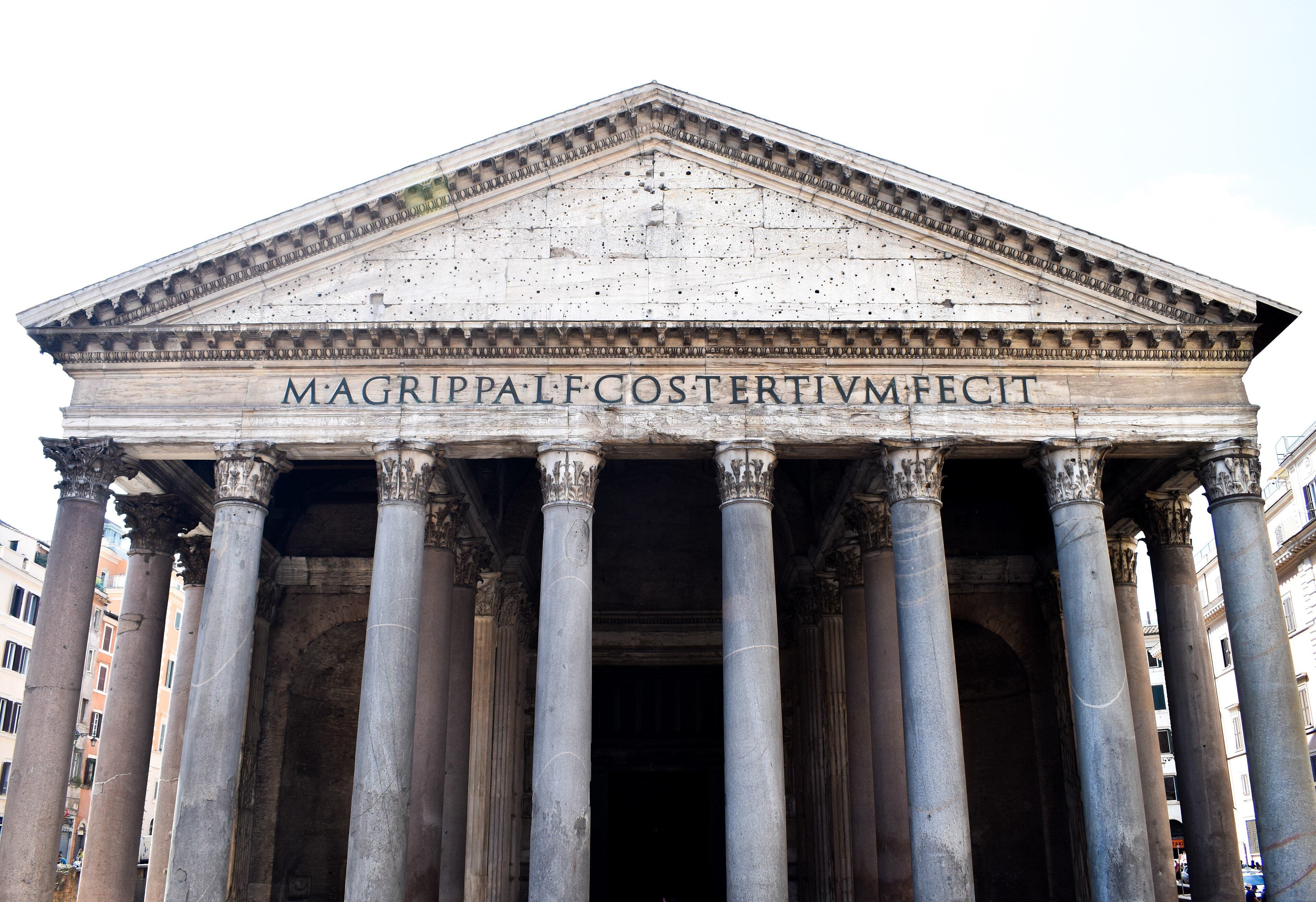 The portico of the Pantheon