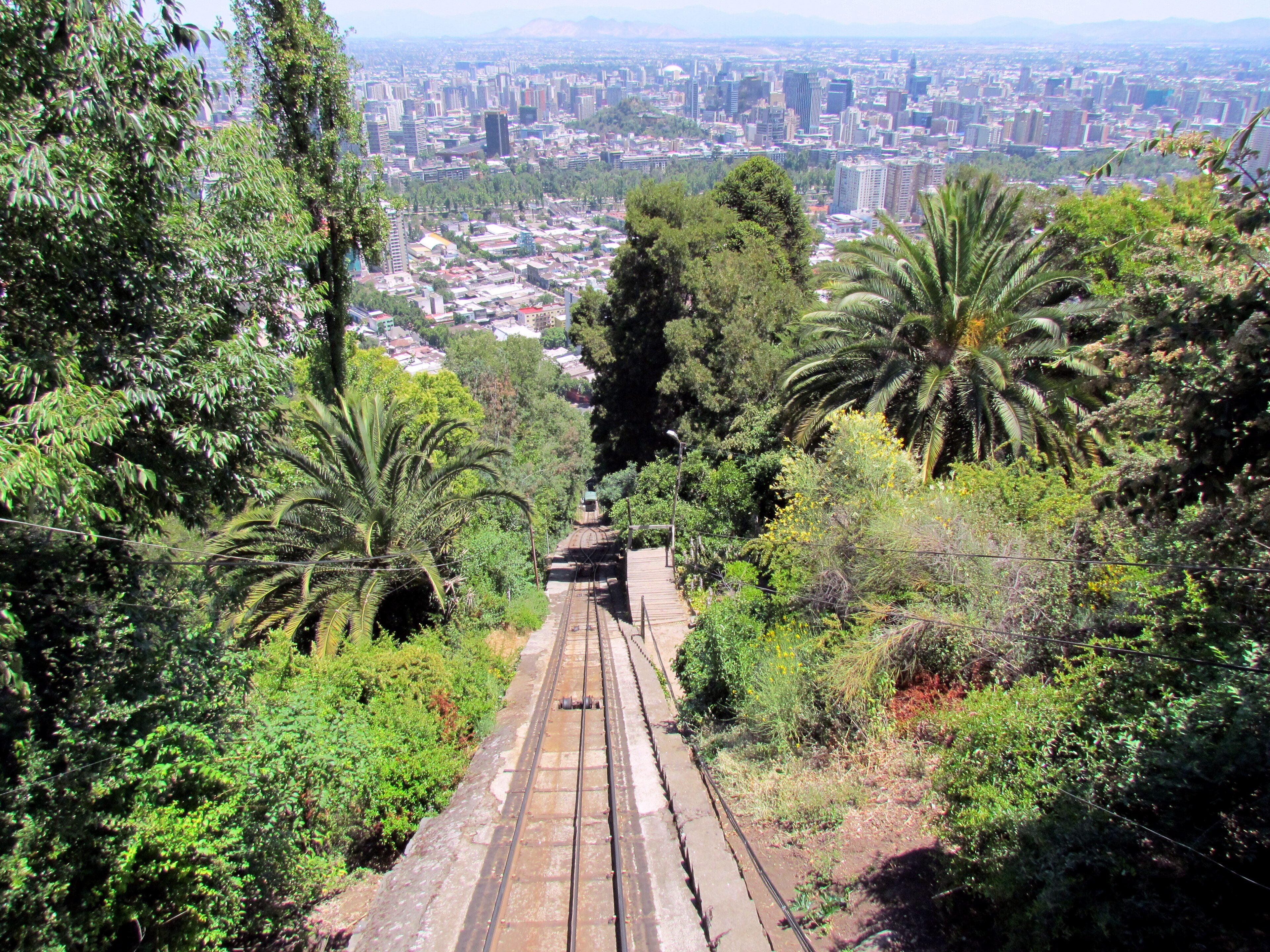 The Cerro San Cristóbal funicular