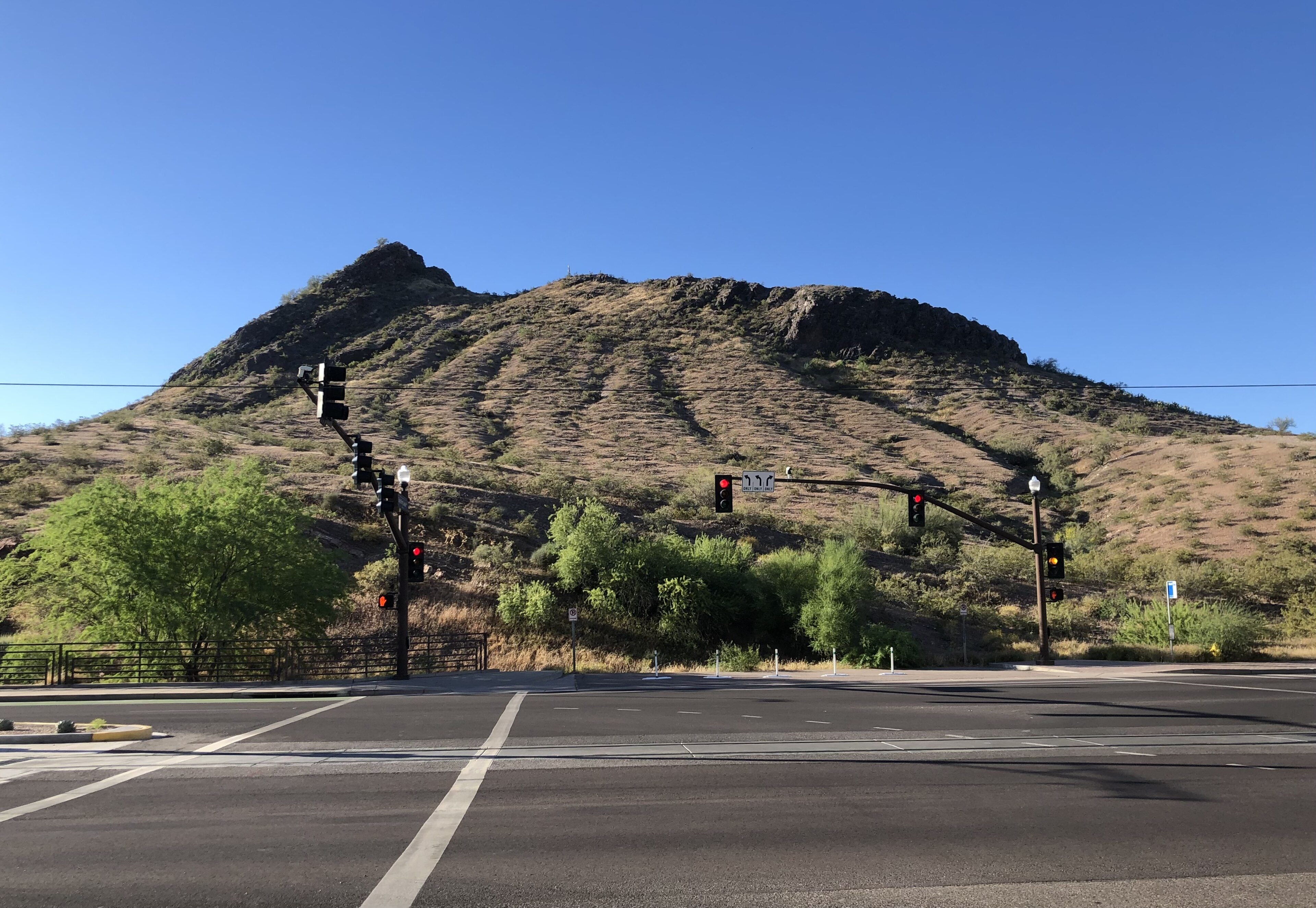 Tempe Butte, known as A Mountain