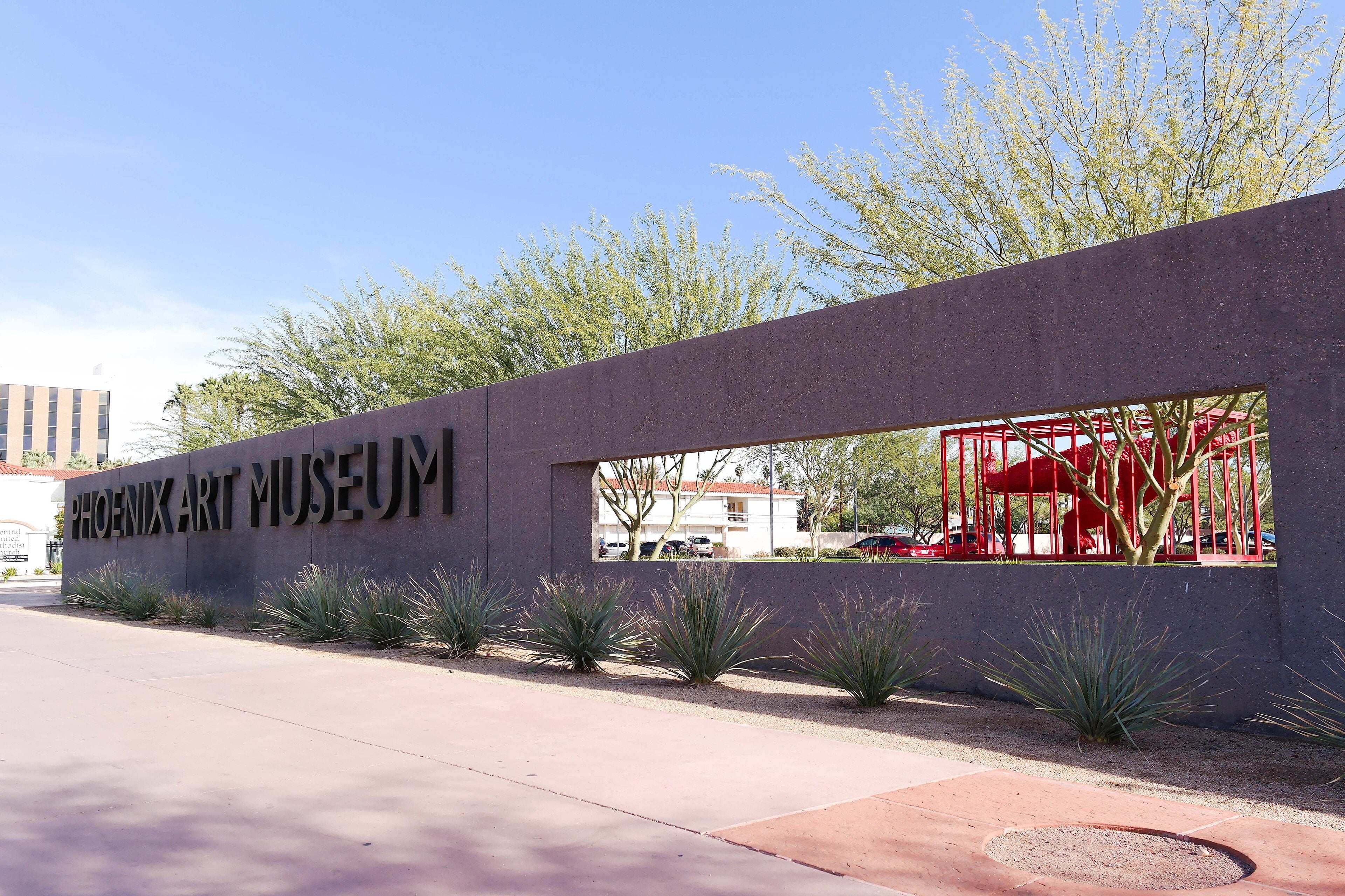 Phoenix Art Museum on Central Avenue
