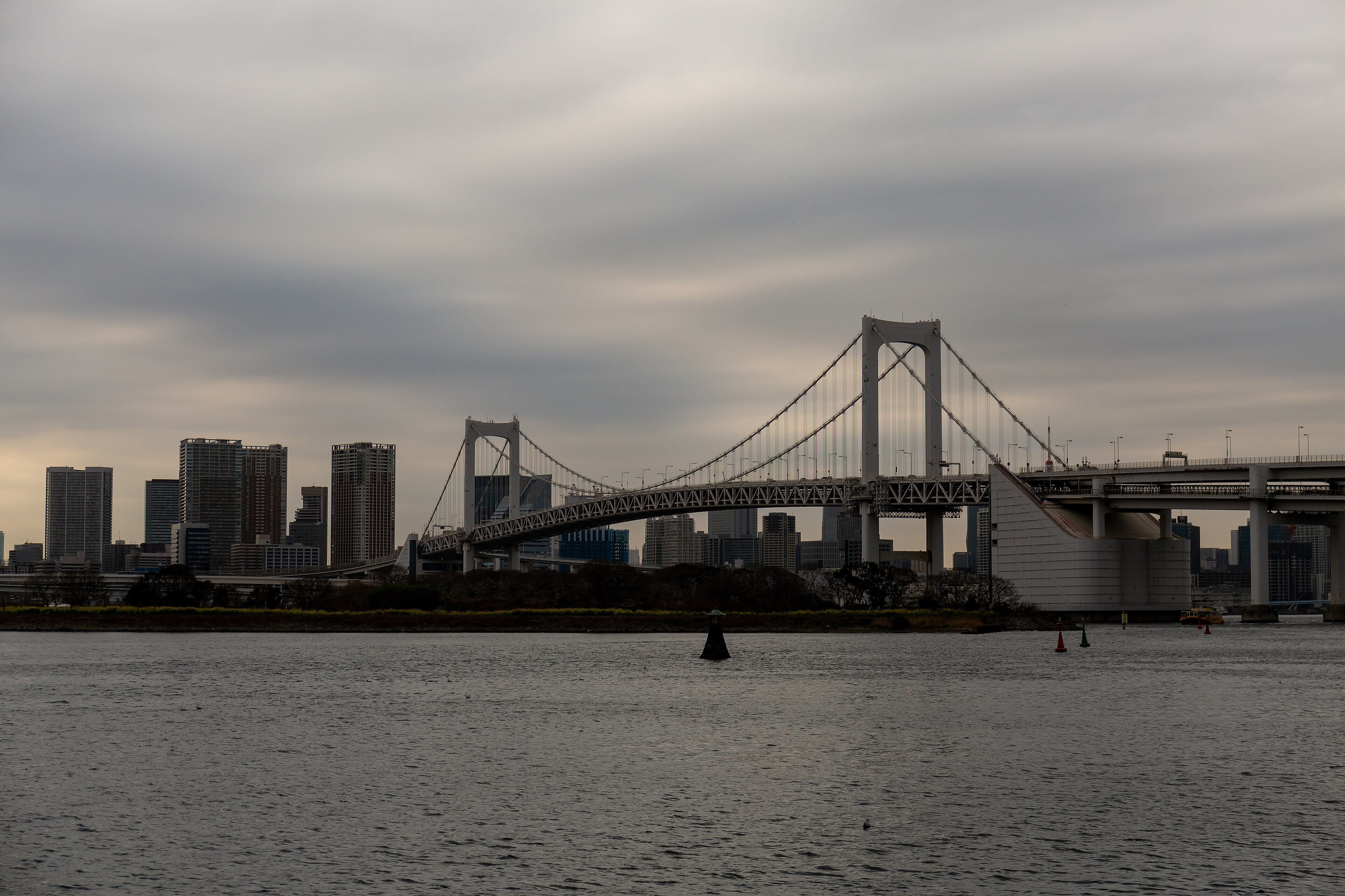 The Rainbow Bridge from Odaiba