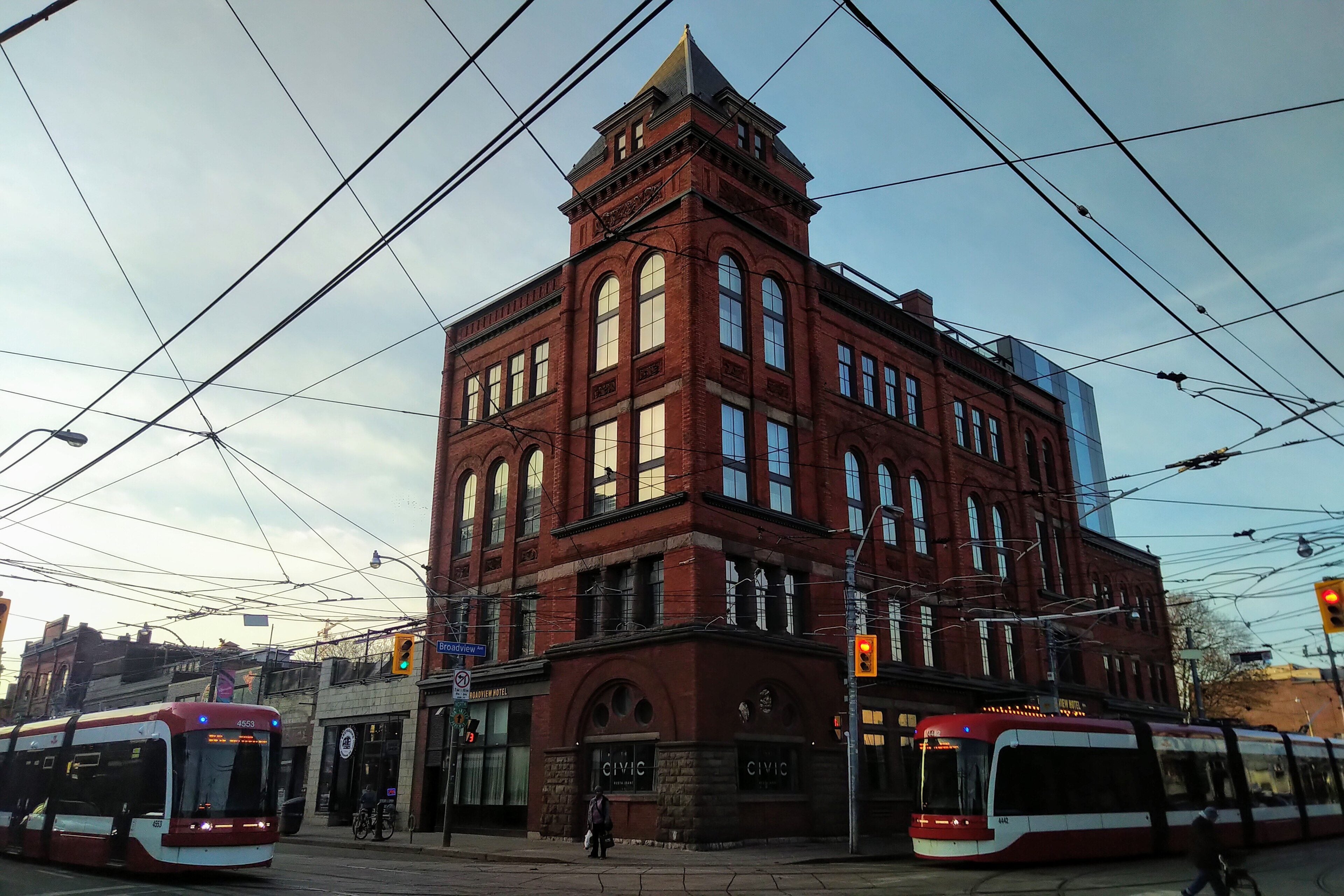 The Broadview Hotel at Queen and Broadview